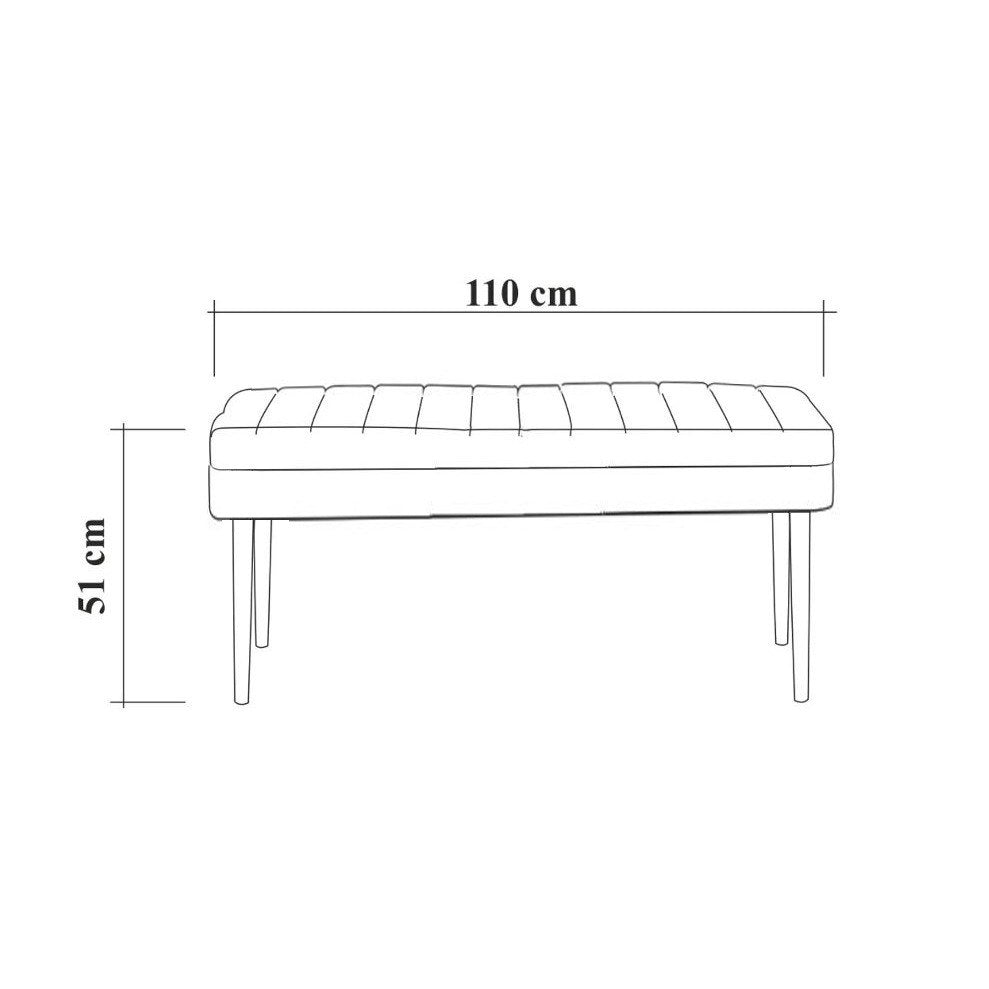 Conjunto de mesa de jantar extensível e cadeiras (5 peças), nogueira e Soho, 130-165 cm | 100% veludo e revestimento em melamina | Design rústico moderno para refeições elegantes