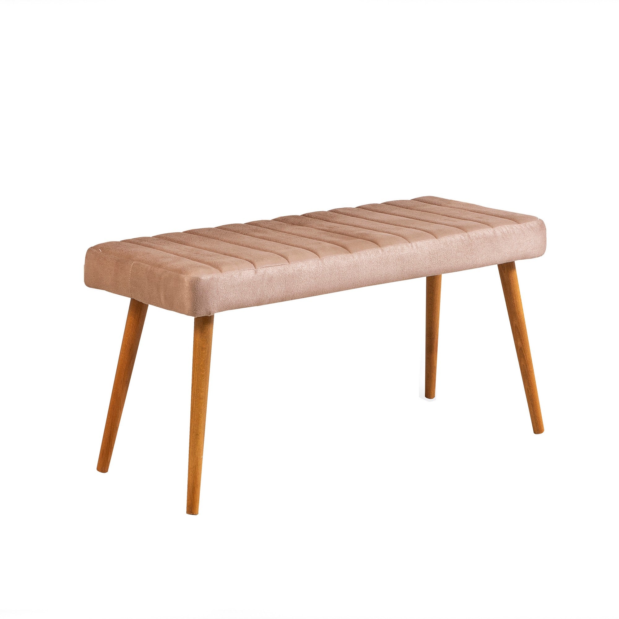 Conjunto de mesa e cadeiras escandinavas rústicas (4 peças), pinho do Atlântico e pedra | Assentos 100% revestidos em melamina e espuma de veludo | Perfeito para jantares e reuniões