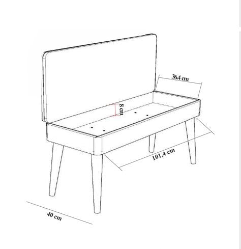 Conjunto de mesa de jantar extensível e cadeiras (4 peças), pinho atlântico e verde, 129-163 x 80 x 75 cm | Tecido de linho 100% revestido de melamina | Elegante e funcional para refeições modernas