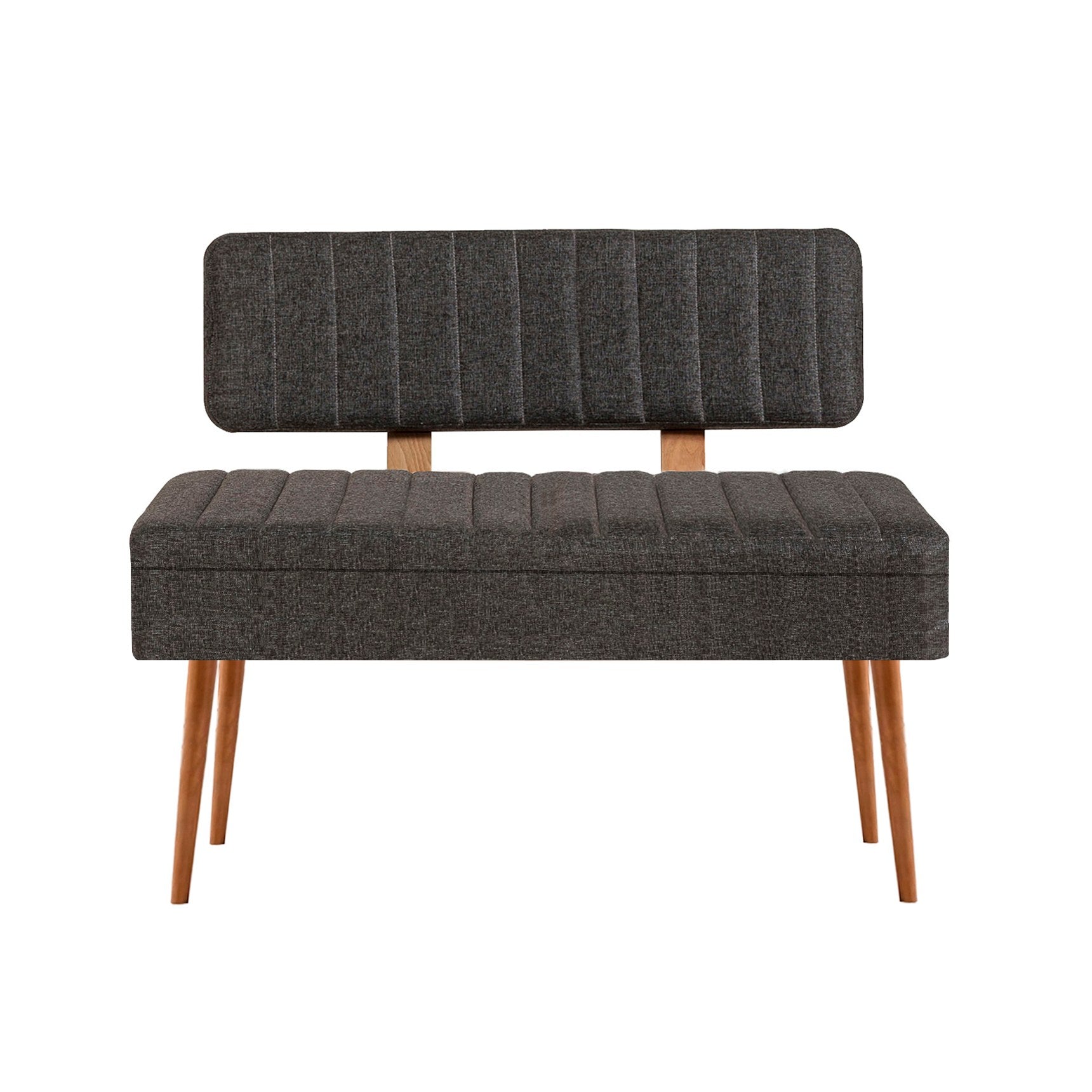 Conjunto de mesa de jantar extensível e cadeiras (5 peças), pinho atlântico e antracite, 129-163 cm | 100% revestido em melamina | Elegante e funcional para espaços de jantar modernos