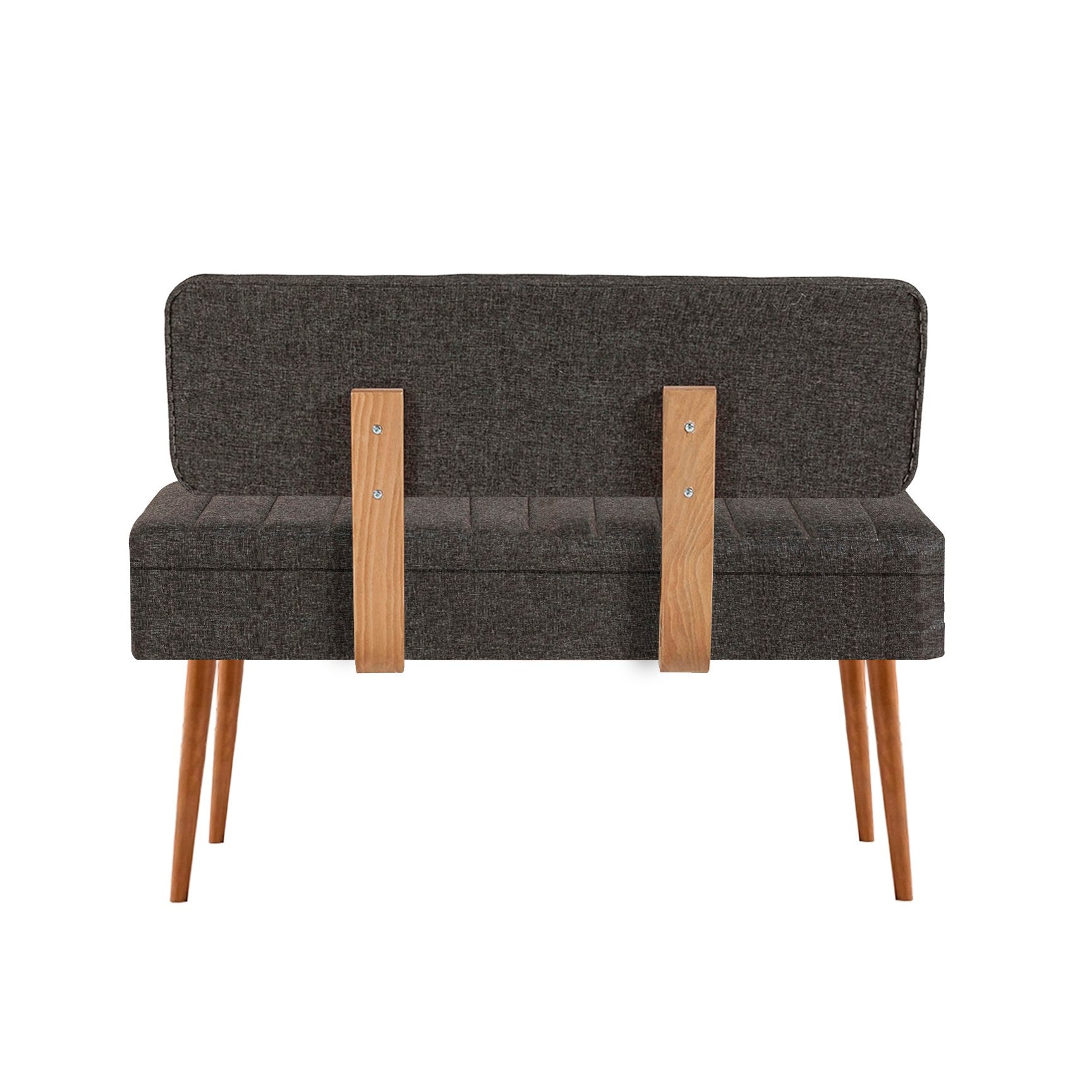 Conjunto de mesa de jantar extensível e cadeiras (5 peças), pinho atlântico e antracite, 129-163 cm | 100% revestido em melamina | Elegante e funcional para espaços de jantar modernos