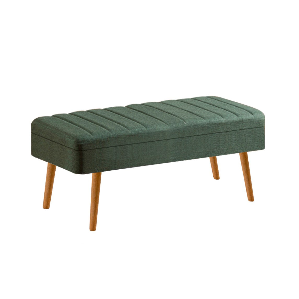 Conjunto de mesa de jantar extensível e cadeiras (5 peças), pinho atlântico e verde, 129-163 x 80 x 75 cm | 100% revestido em melamina | Elegante e funcional para refeições modernas