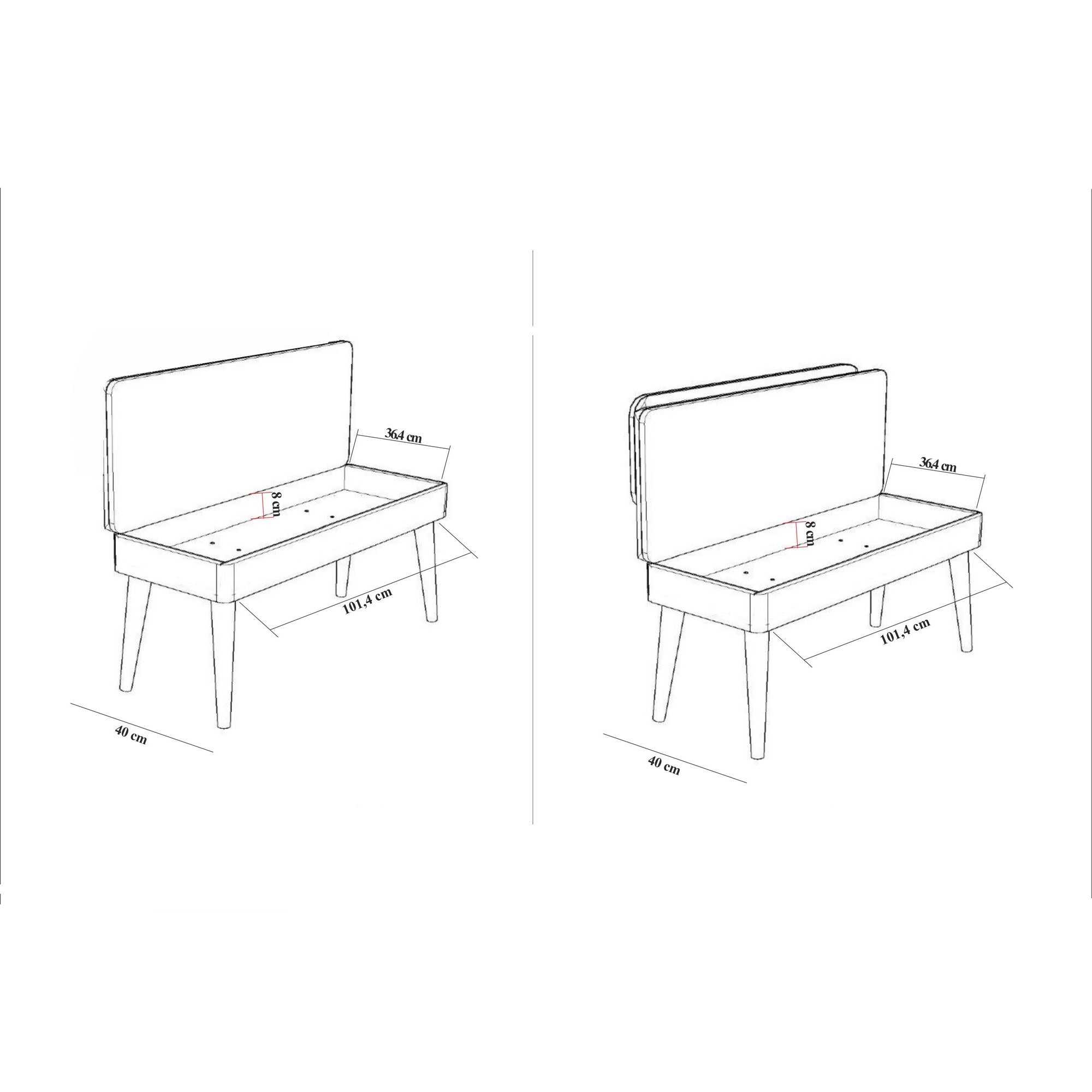 Conjunto de mesa de jantar extensível e cadeiras (5 peças), pinho atlântico e cinza, 129-163 x 80 x 75 cm | Cadeiras de veludo 100% revestidas em melamina | Elegante e funcional para refeições modernas