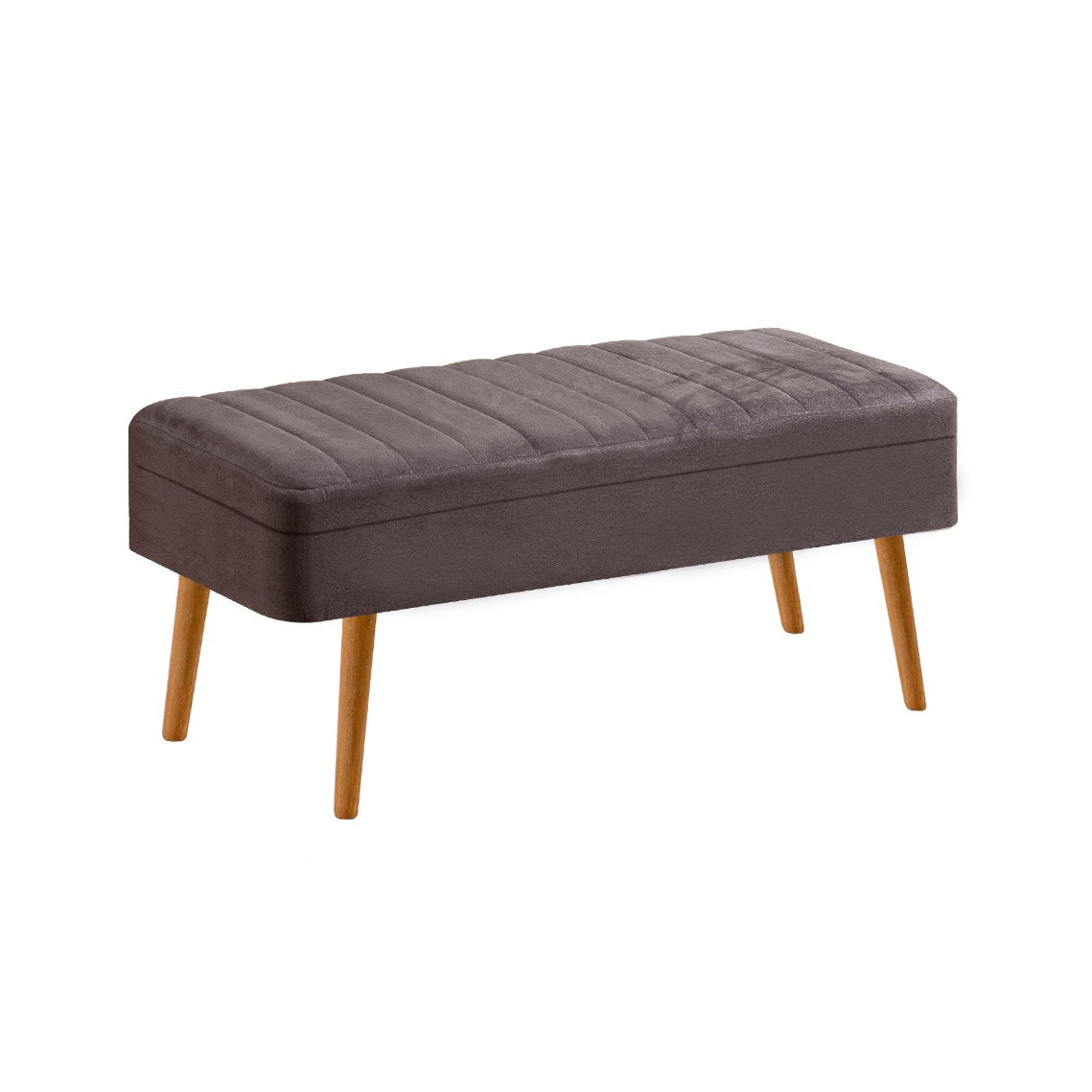Conjunto de mesa de jantar extensível e cadeiras (5 peças), pinho atlântico e antracite, 129-163 cm | 100% revestido em melamina | Cadeiras e banco elegantes em veludo, perfeitos para salas de jantar modernas