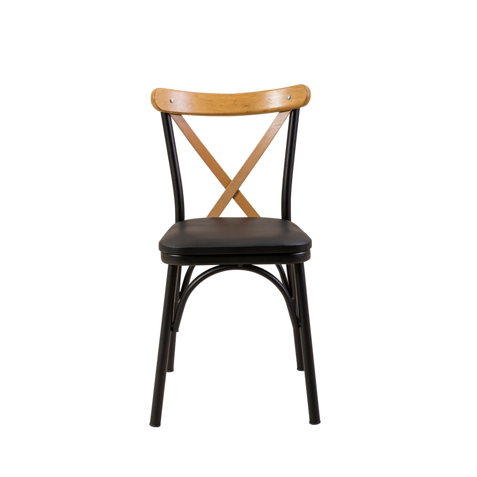 Conjunto de mesa de jantar extensível e cadeiras (5 peças), preto, 120-153 x 75 x 77 cm | 100% revestido em melamina, tecido couro sintético, pernas de madeira de faia | Elegante e funcional para espaços de jantar modernos