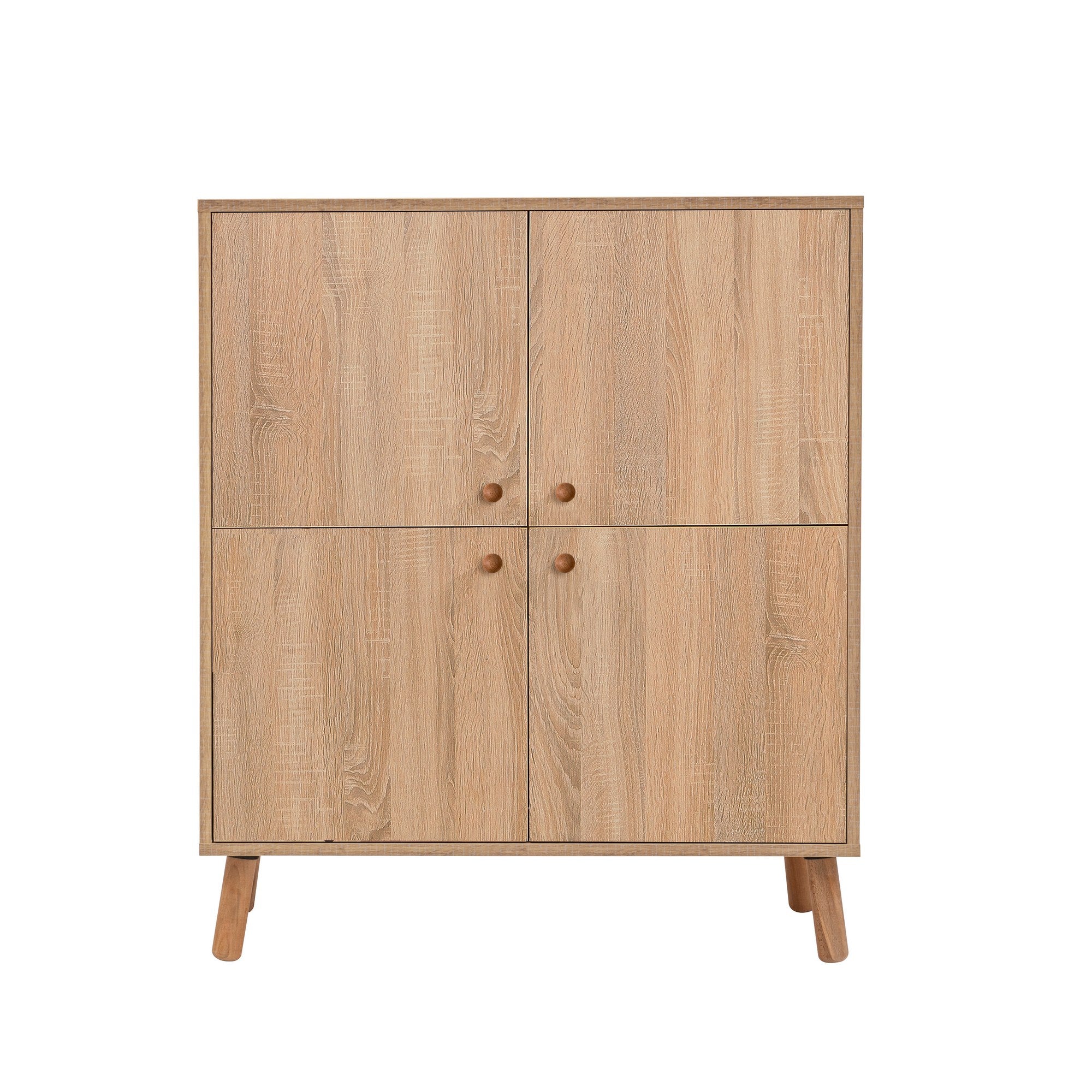 Conjunto de móveis elegantes para corredor, 100% aglomerado revestido em melamina, pernas de madeira, sapateira e banco, Sonomo e verde, perfeito para decoração de entrada