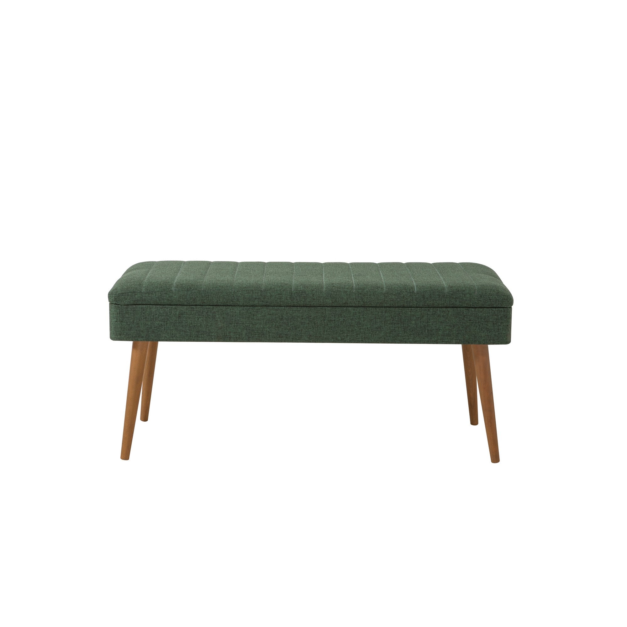 Conjunto de móveis elegantes para corredor, 100% aglomerado revestido em melamina, pernas de madeira, sapateira e banco, Sonomo e verde, perfeito para decoração de entrada