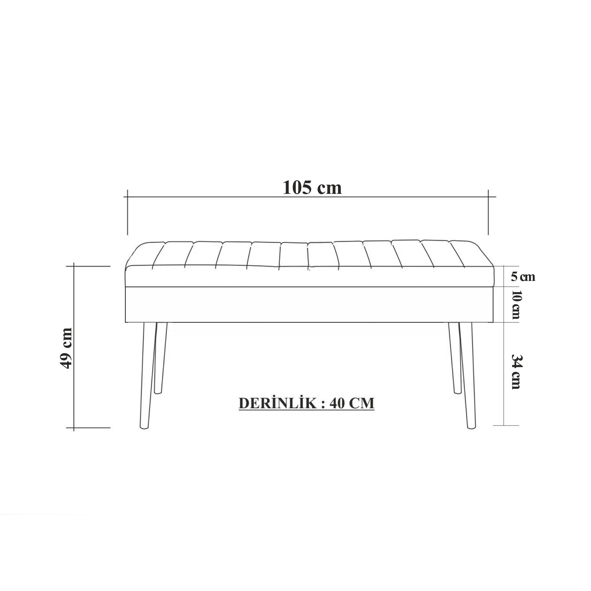 Conjunto de Móveis Elegantes para Corredor, Branco e Verde-Mar, 100% Melamina, 18mm de Espessura | Sapateira (50x135x38 cm) e Banco de Veludo (105x50x40 cm)