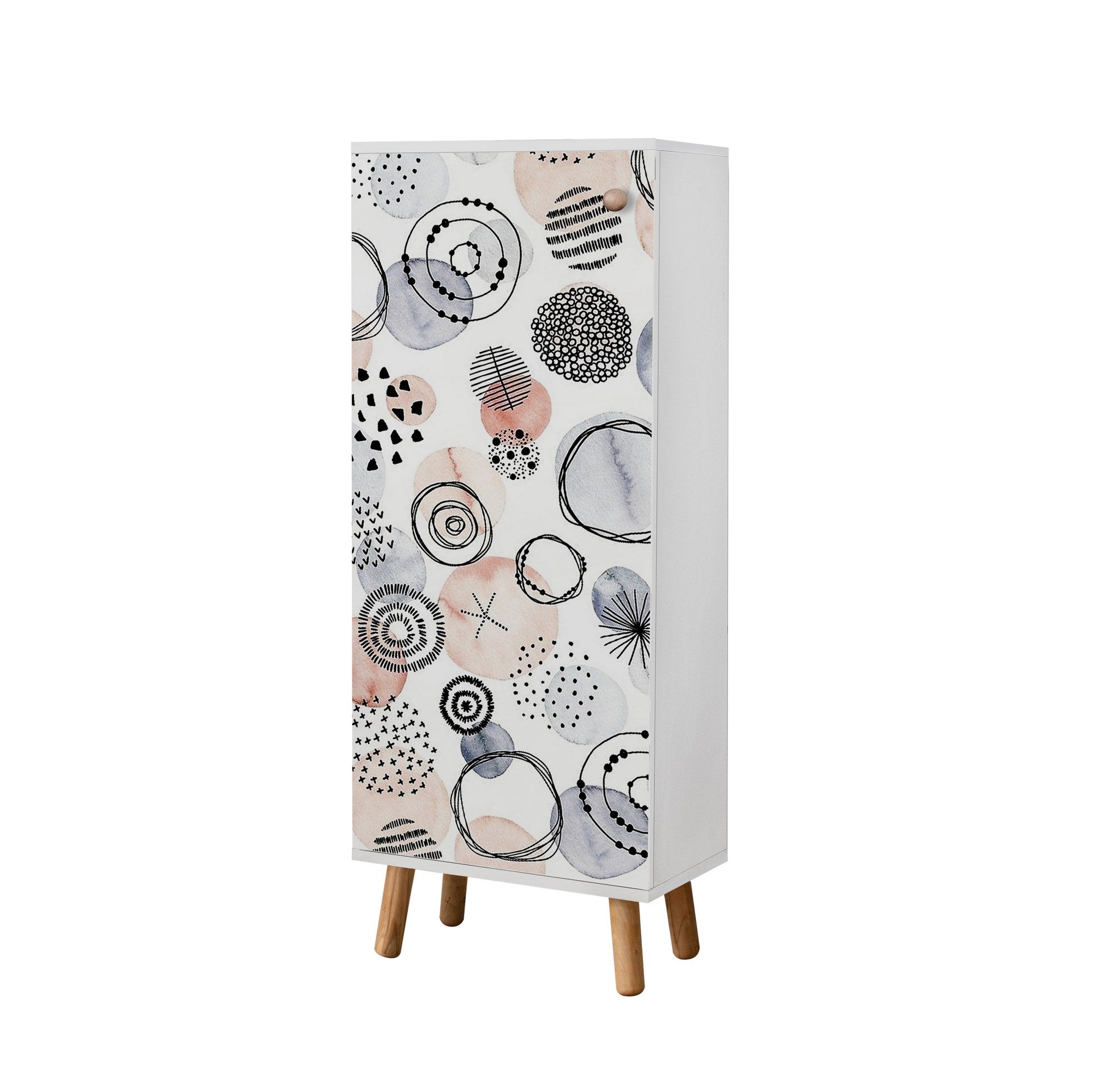 Conjunto de móveis elegantes para corredor, painel de partículas 100% revestido em melamina, pernas de madeira, banco de veludo, branco e pedra, sapateira: 50x135x38 cm, banco: 105x50x40 cm.