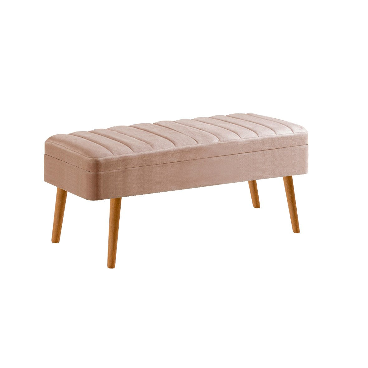 Conjunto elegante de móveis para corredor, 100% aglomerado revestido em melamina, pernas de madeira, banco e sapateira de veludo, cores Sonomo e pedra | Perfeito para entradas