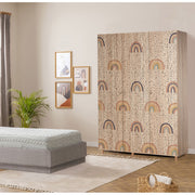 Guarda-roupa elegante – 135 x 192 x 52 cm – Sonomo – Aglomerado