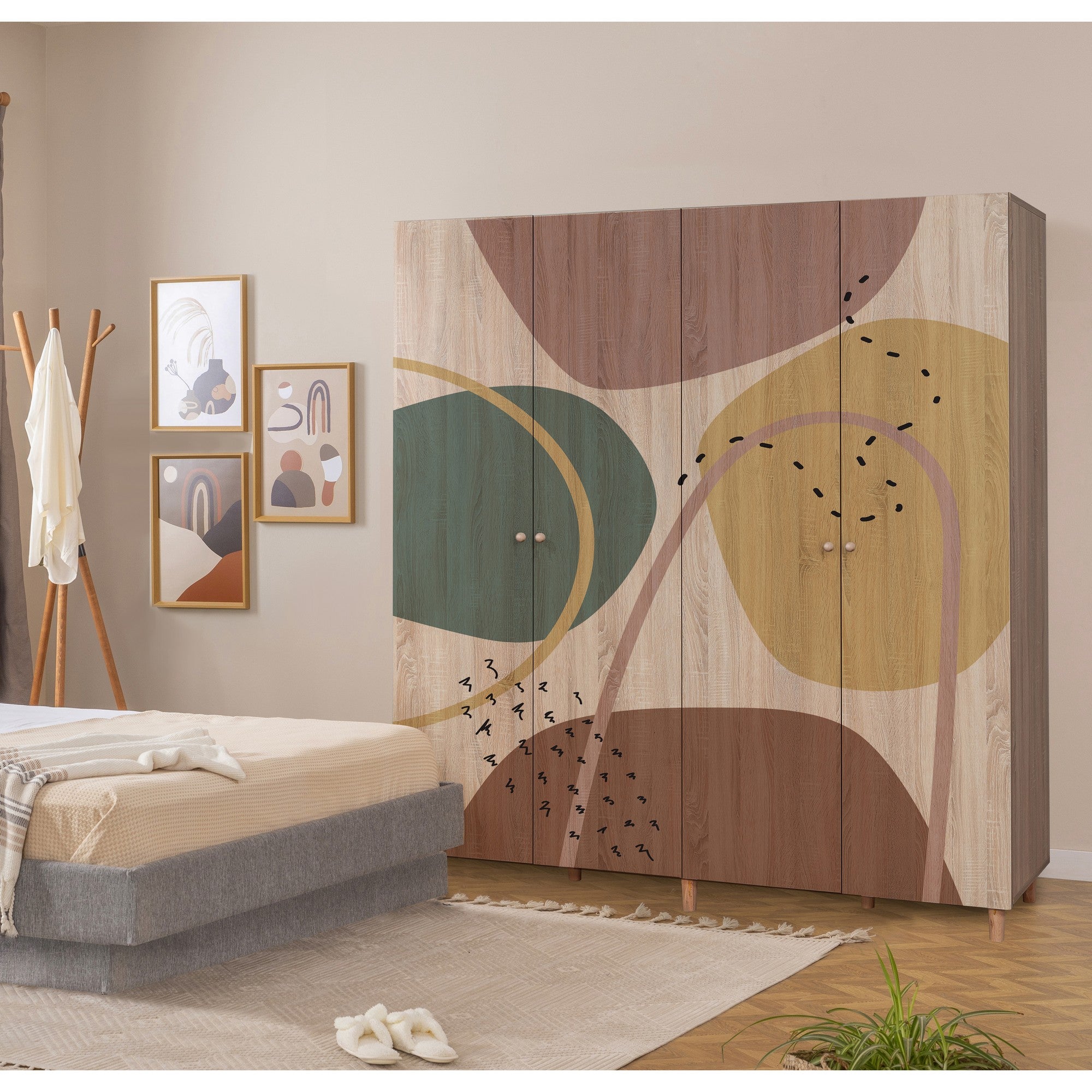 Guarda-roupa – 180 x 192 x 52 cm – Sonomo – Aglomerado