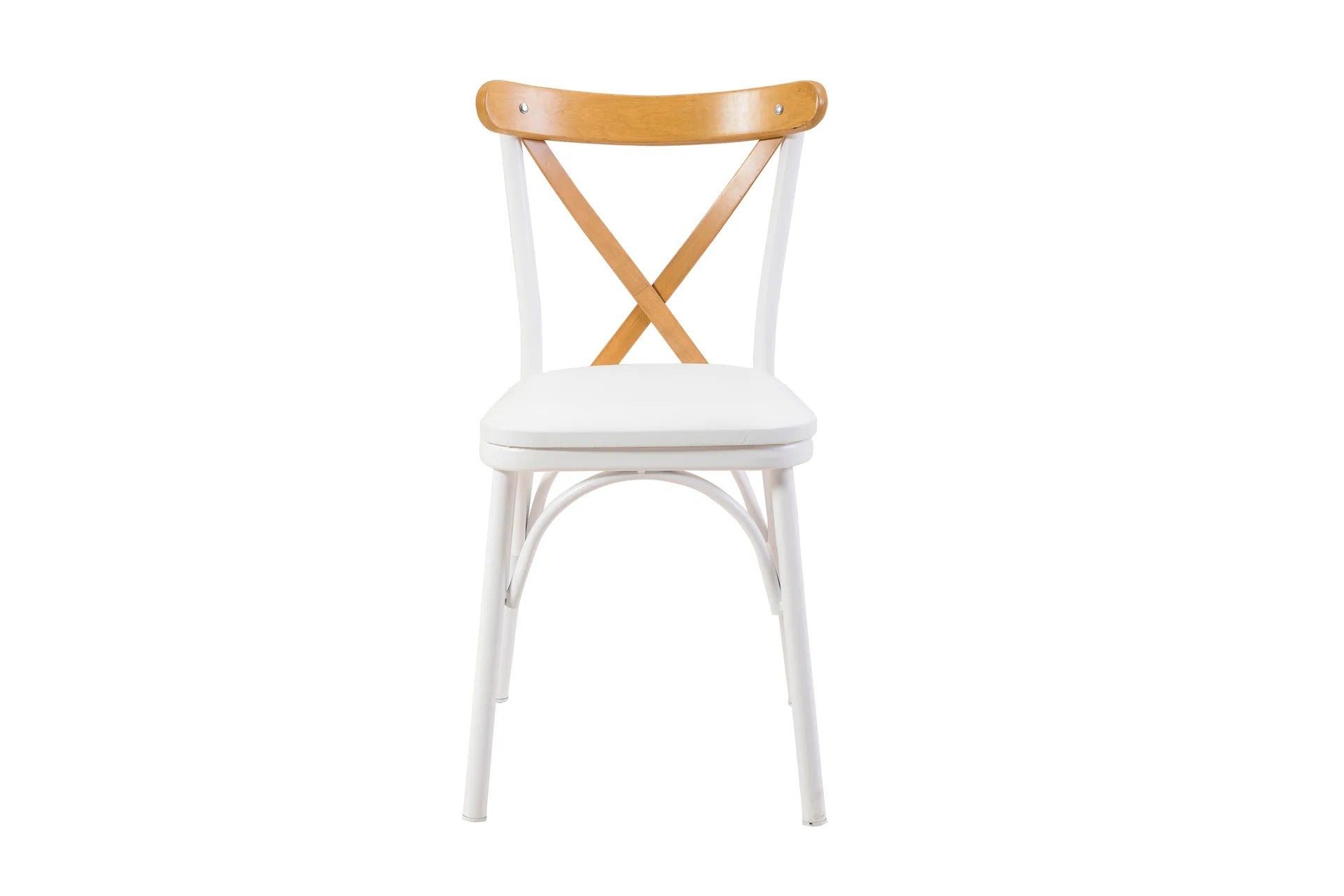 Conjunto de mesa de jantar extensível e cadeiras (5 peças), carvalho e branco, 100 x 100 cm (aberto: 139 cm) | 100% revestido em melamina, pernas de madeira de faia | Elegante e funcional para casas modernas