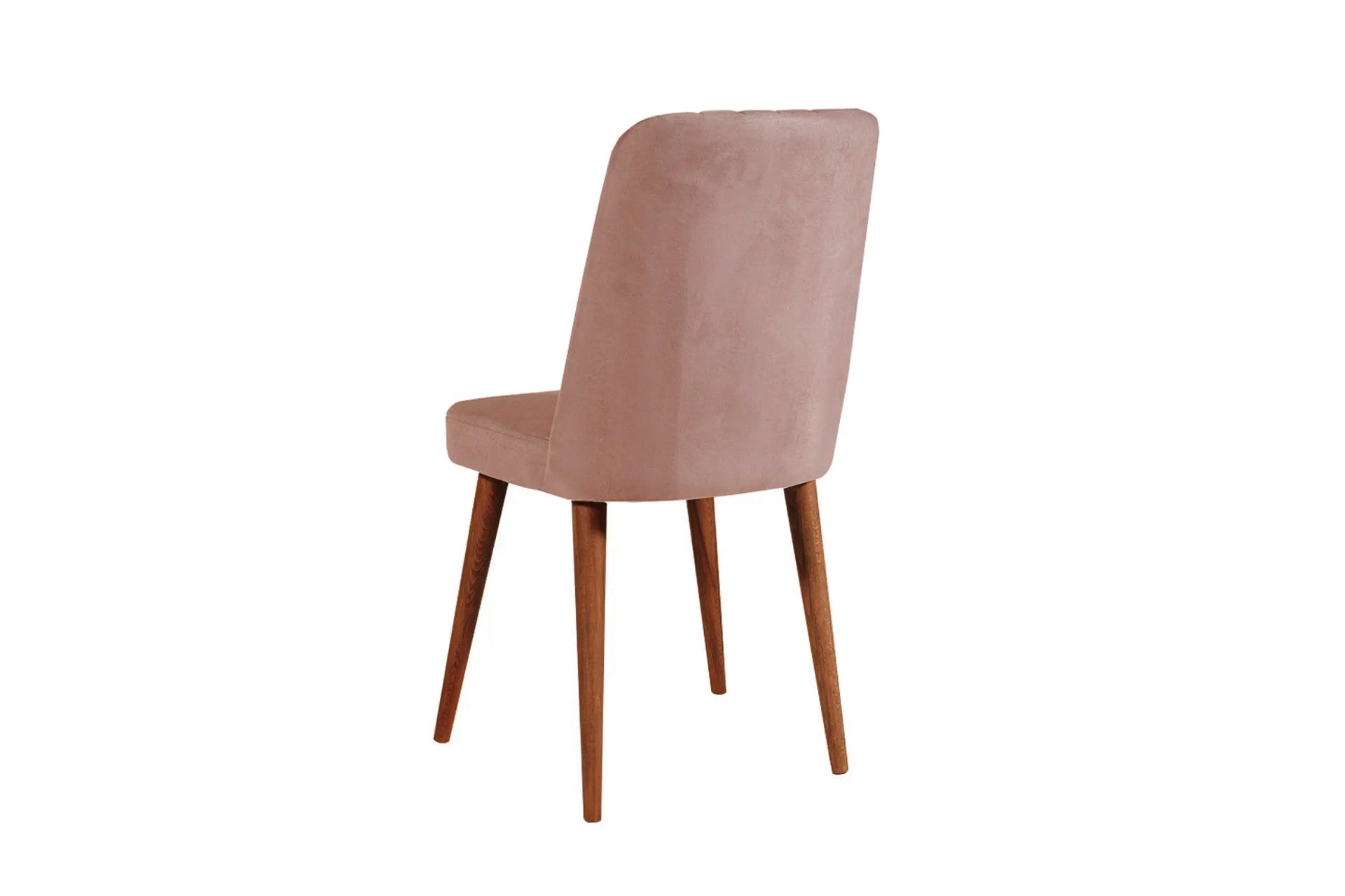 Conjunto de mesa de jantar extensível e cadeiras (5 peças), nogueira e pedra, 100 cm (aberto: 139 cm) | 100% revestido em melamina, 18 mm de espessura | Elegante e funcional para refeições modernas