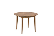 Mesa de Jantar Extensível – 100 x 100 cm (Abertura 131 cm) – Pinheiro Atlântico – MDF revestido de melamina