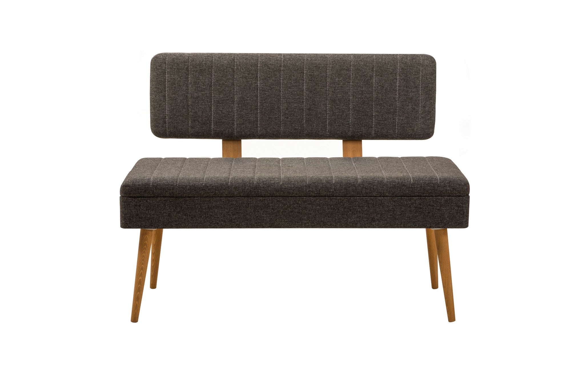 Conjunto de mesa de jantar extensível e cadeiras (6 peças), pinho do Atlântico e antracite | 100% revestido em melamina, pernas de madeira de carpa | Design moderno para refeições elegantes