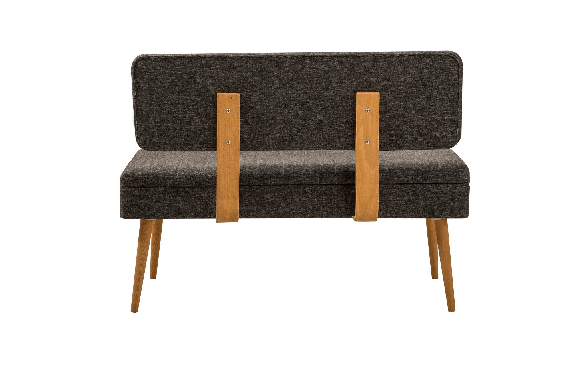 Conjunto de mesa de jantar extensível e cadeiras (6 peças), pinho do Atlântico e antracite | 100% revestido em melamina, pernas de madeira de carpa | Design moderno para refeições elegantes
