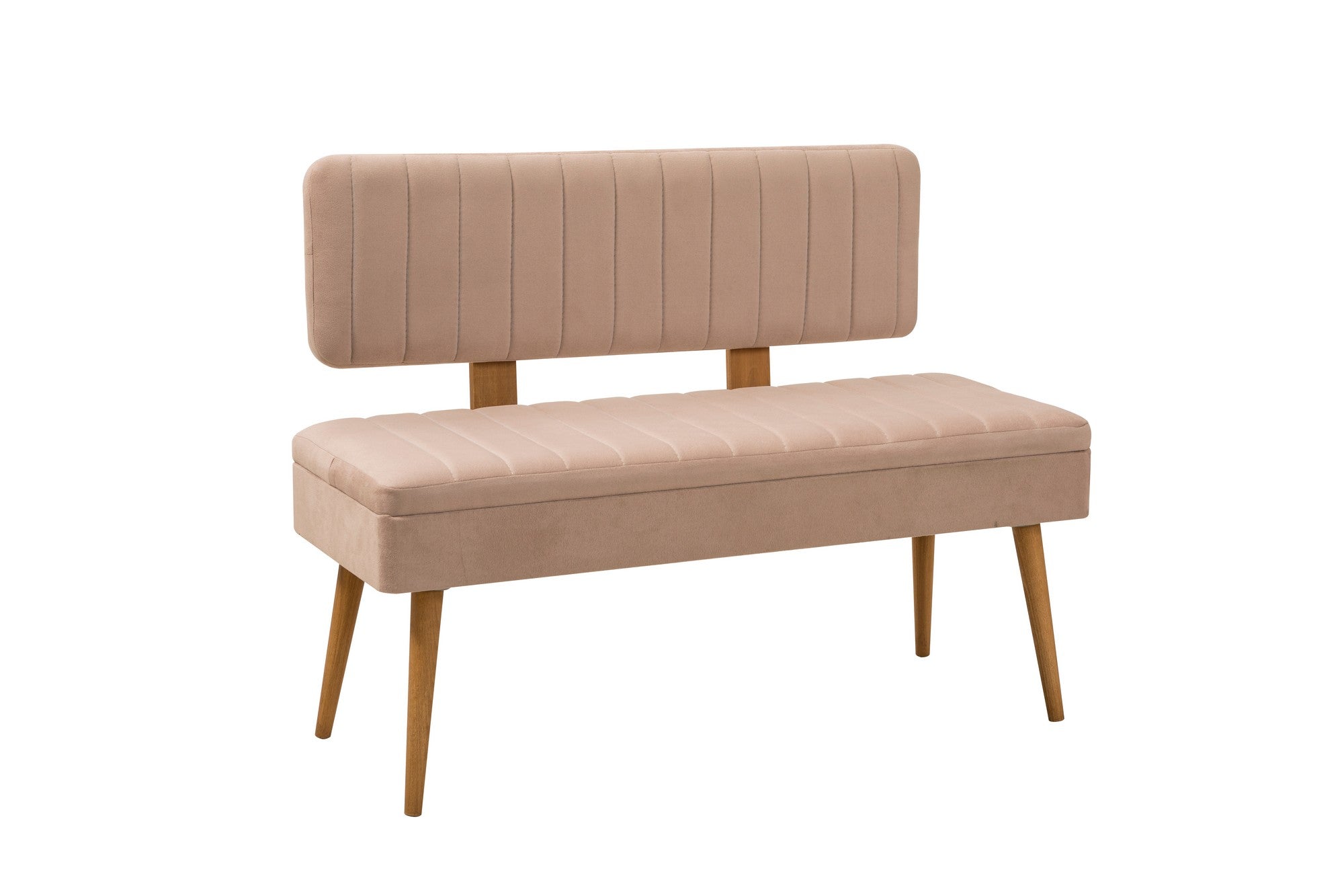 Conjunto de mesa de jantar extensível e cadeiras (6 peças), pinho atlântico e pedra, 130-165 cm | 100% revestido em melamina, tecido de linho, pernas de madeira de carpa | Elegante e funcional