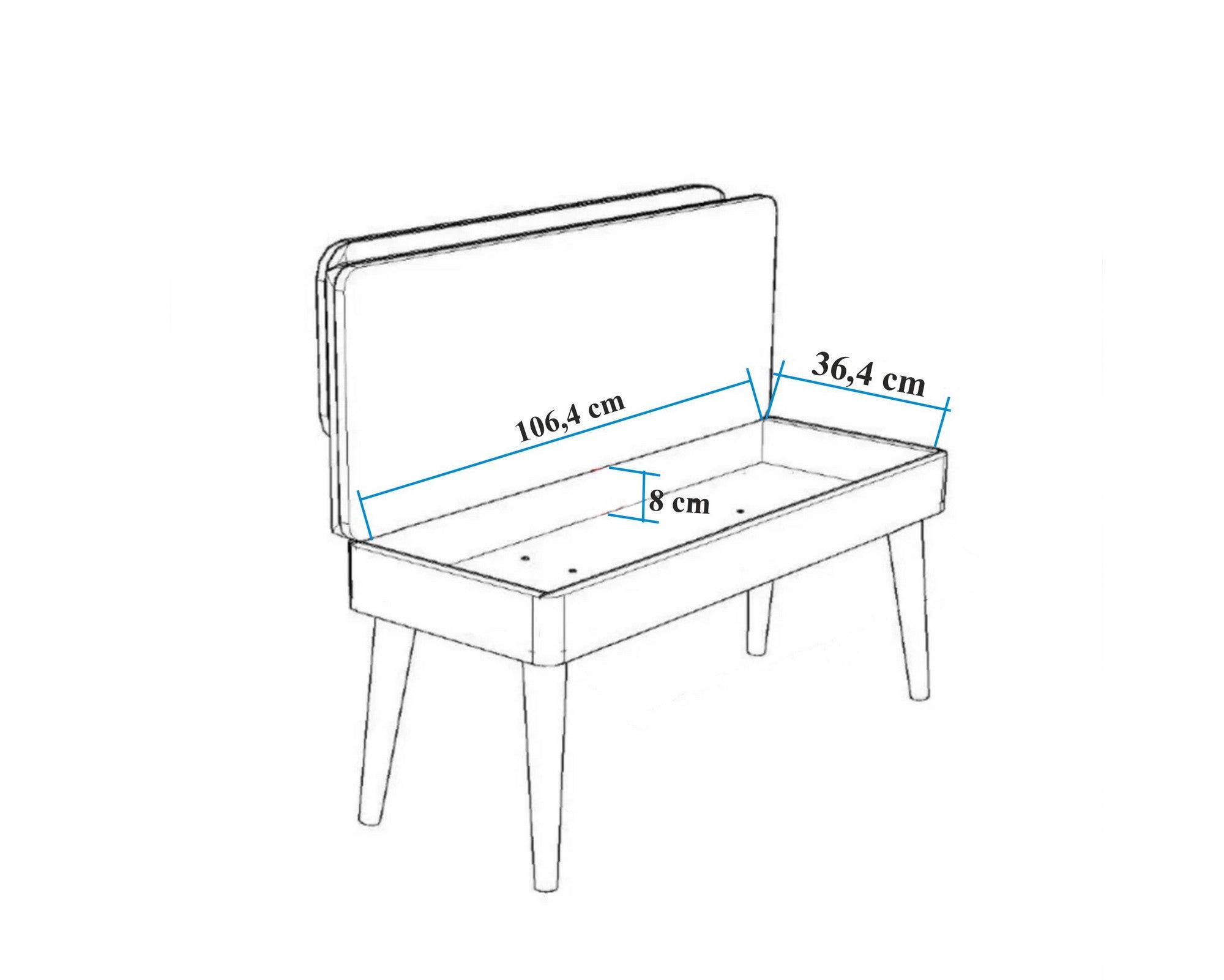 Conjunto de mesa de jantar extensível e cadeiras (6 peças), nogueira e antracite, 130-165 cm | 100% revestido em melamina, tecido de linho, pernas de madeira de carpa | Elegante e funcional para refeições modernas