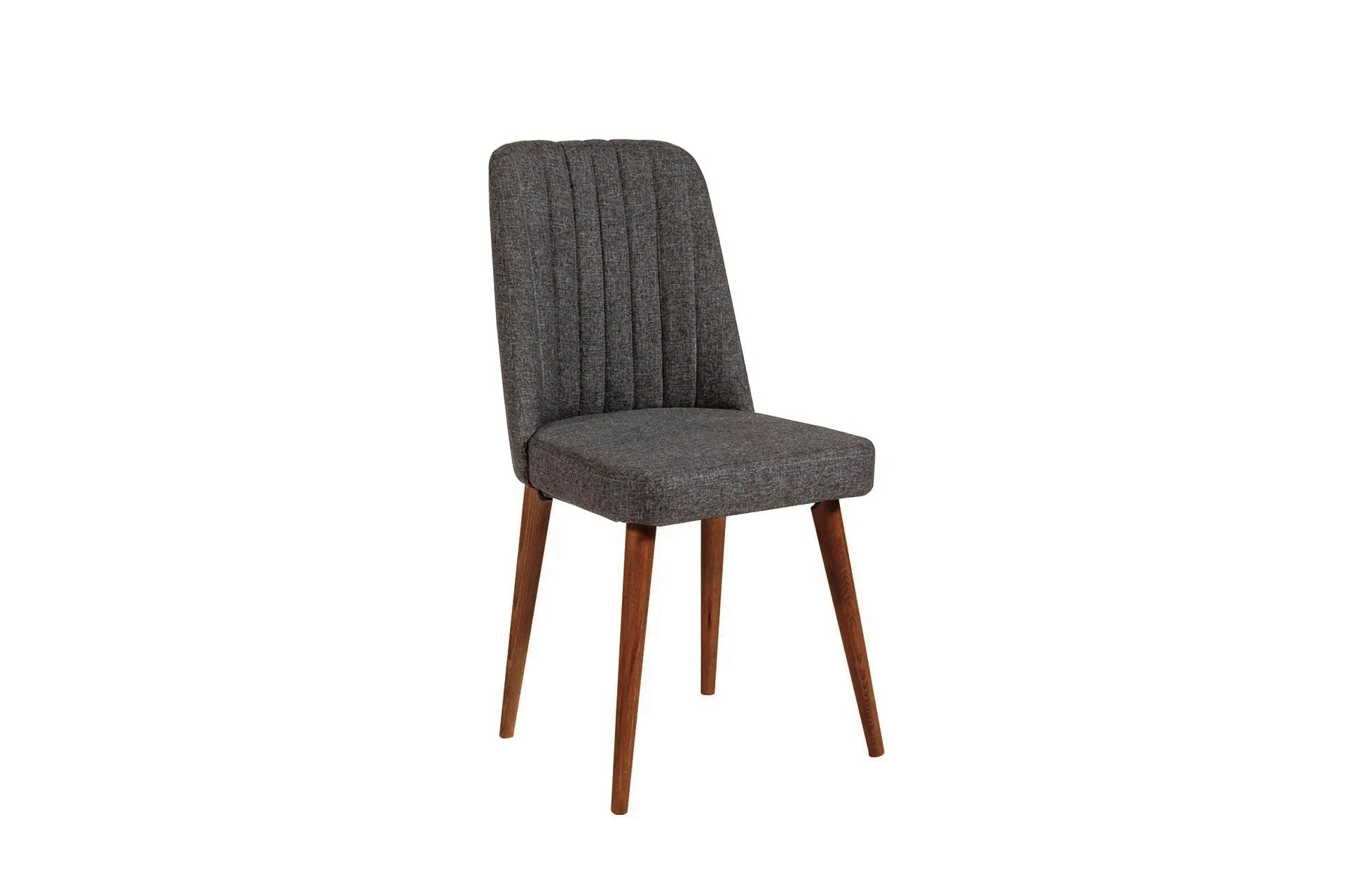 Conjunto de mesa de jantar extensível, cadeiras e Aparador (6 peças)-Vina-Nogueira
Antracite