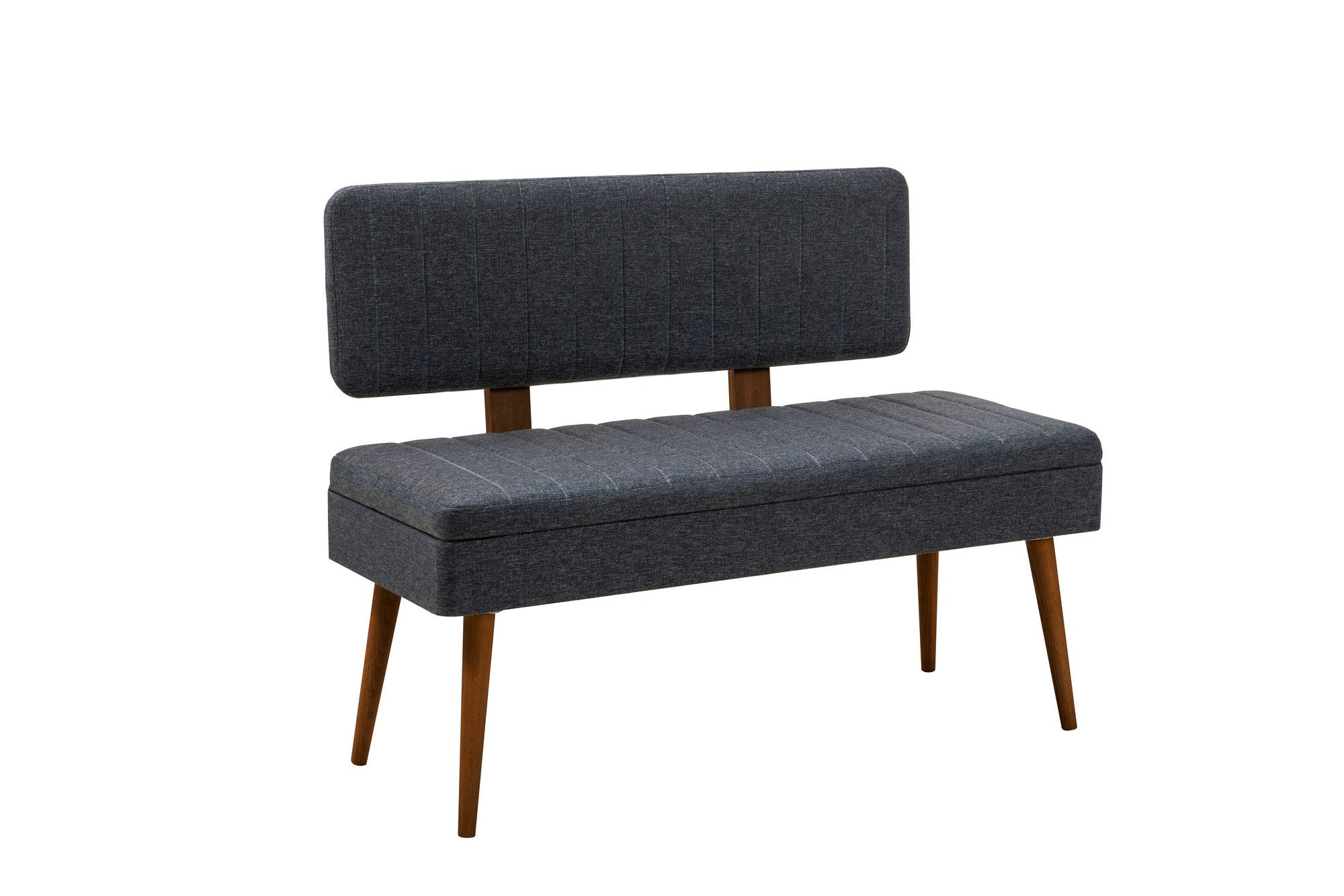 Conjunto de mesa de jantar extensível, cadeiras e Aparador (6 peças)-Vina-Nogueira
Azul Escuro