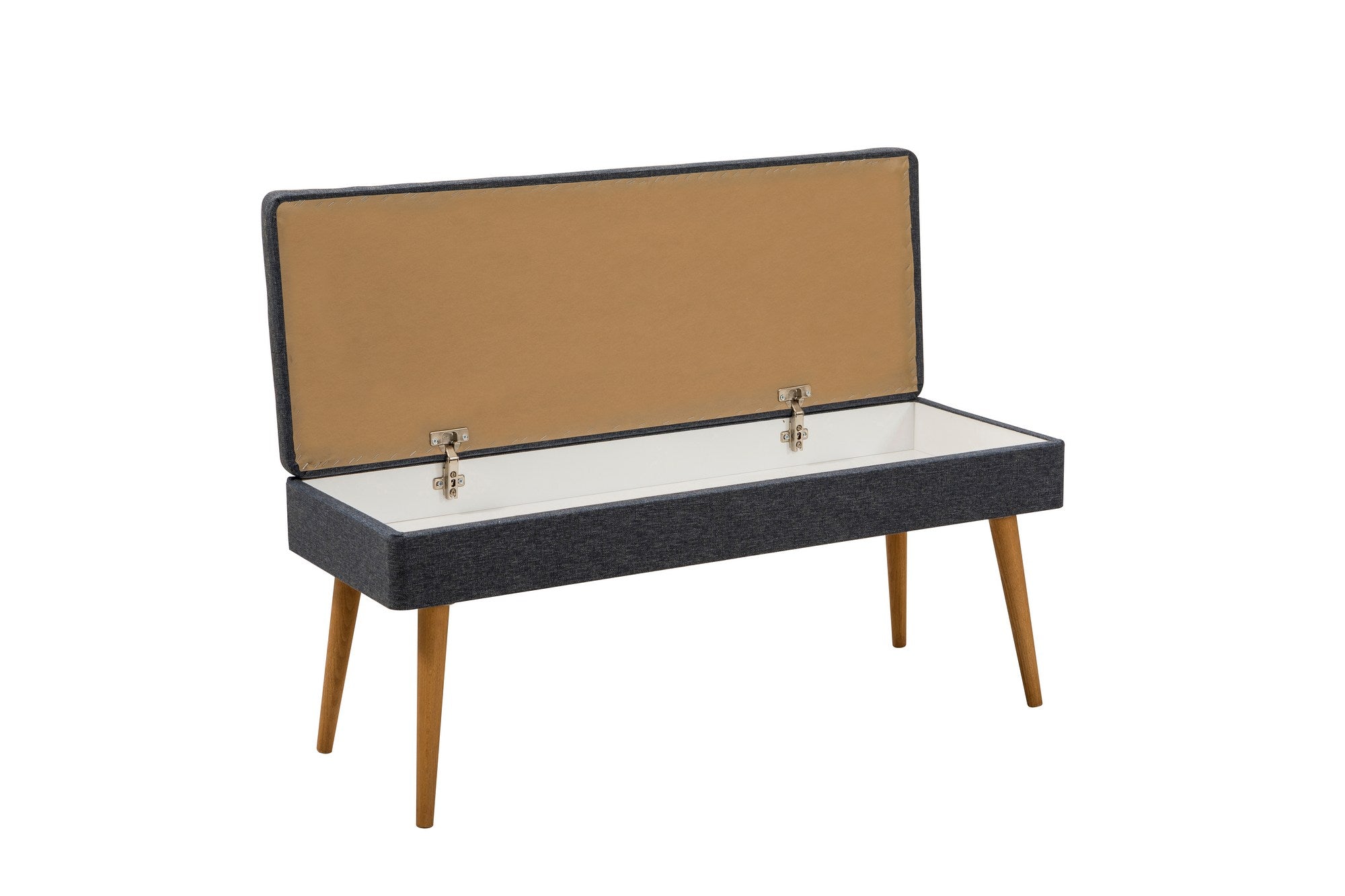 Conjunto de mesa de jantar extensível, cadeiras e Aparador (5 peças)-Vina-Pinheiro Atlântico
Azul Escuro