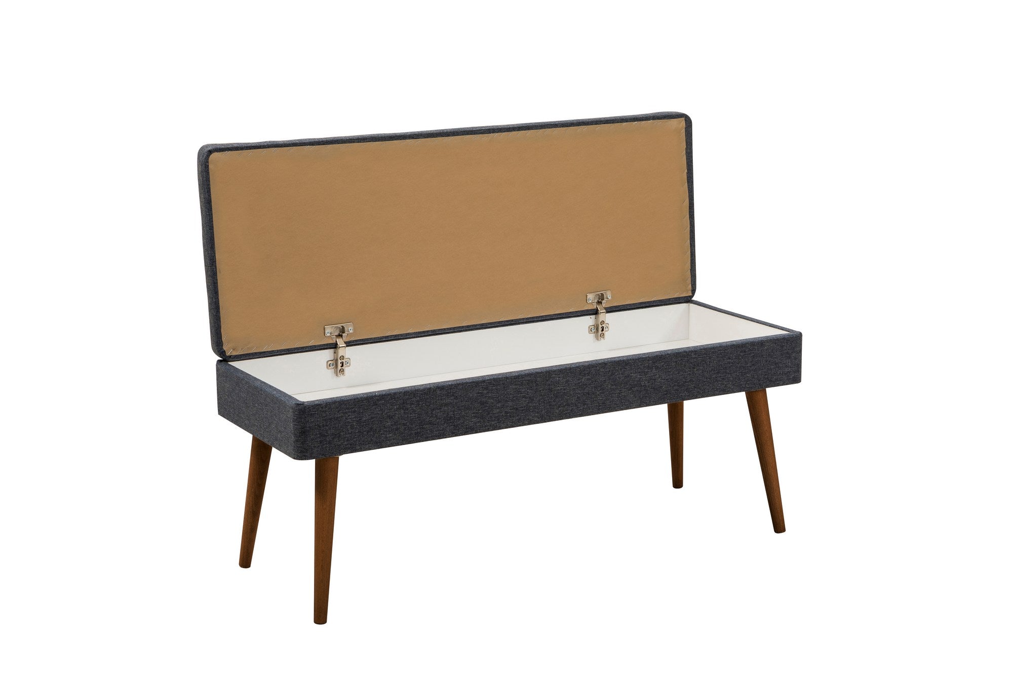 Conjunto de mesa de jantar extensível, cadeiras e Aparador (5 peças)-Vina-Nogueira
Azul Escuro