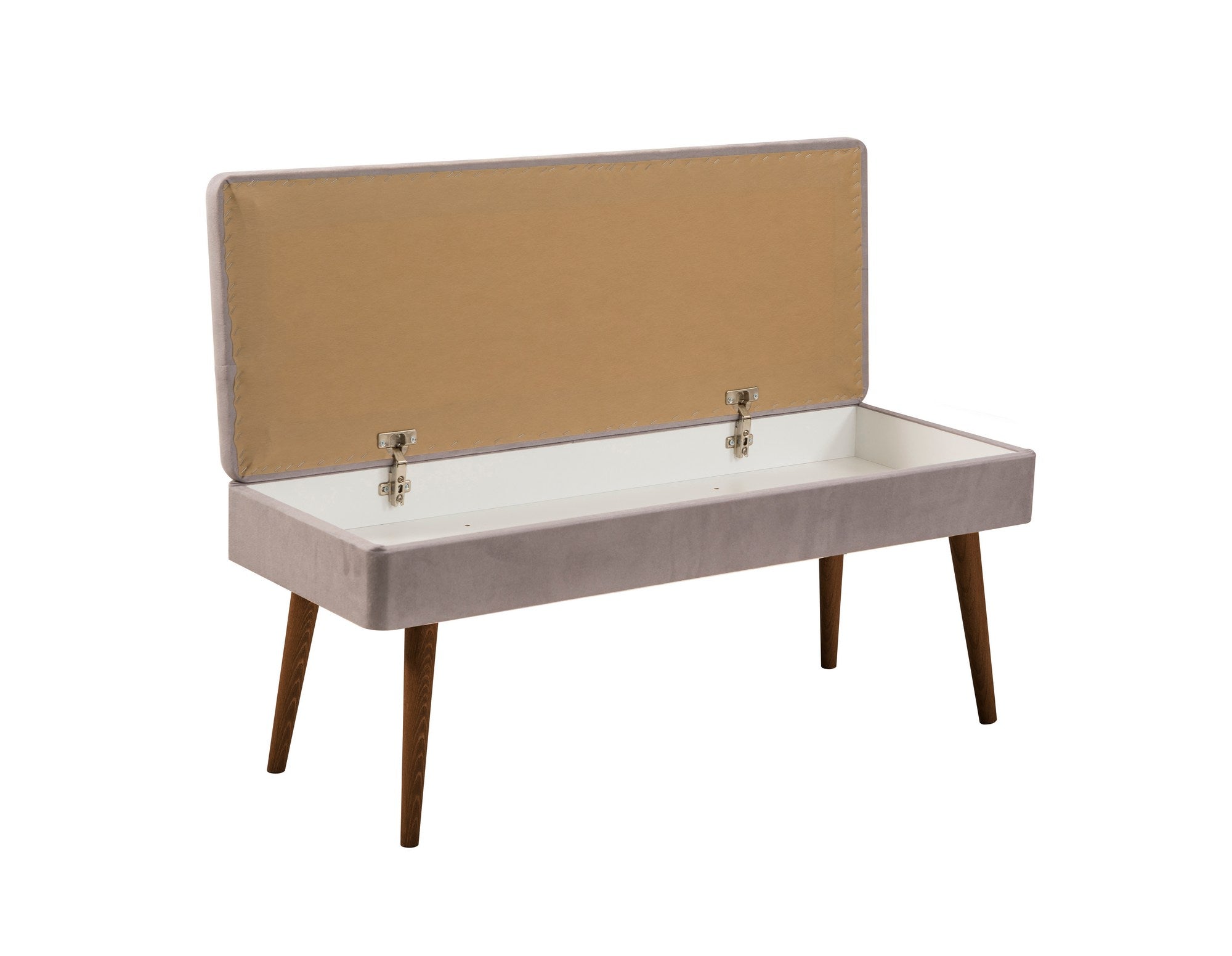 Conjunto de mesa de jantar extensível, cadeiras e Aparador (5 peças)-Vina-Nogueira
Cinza