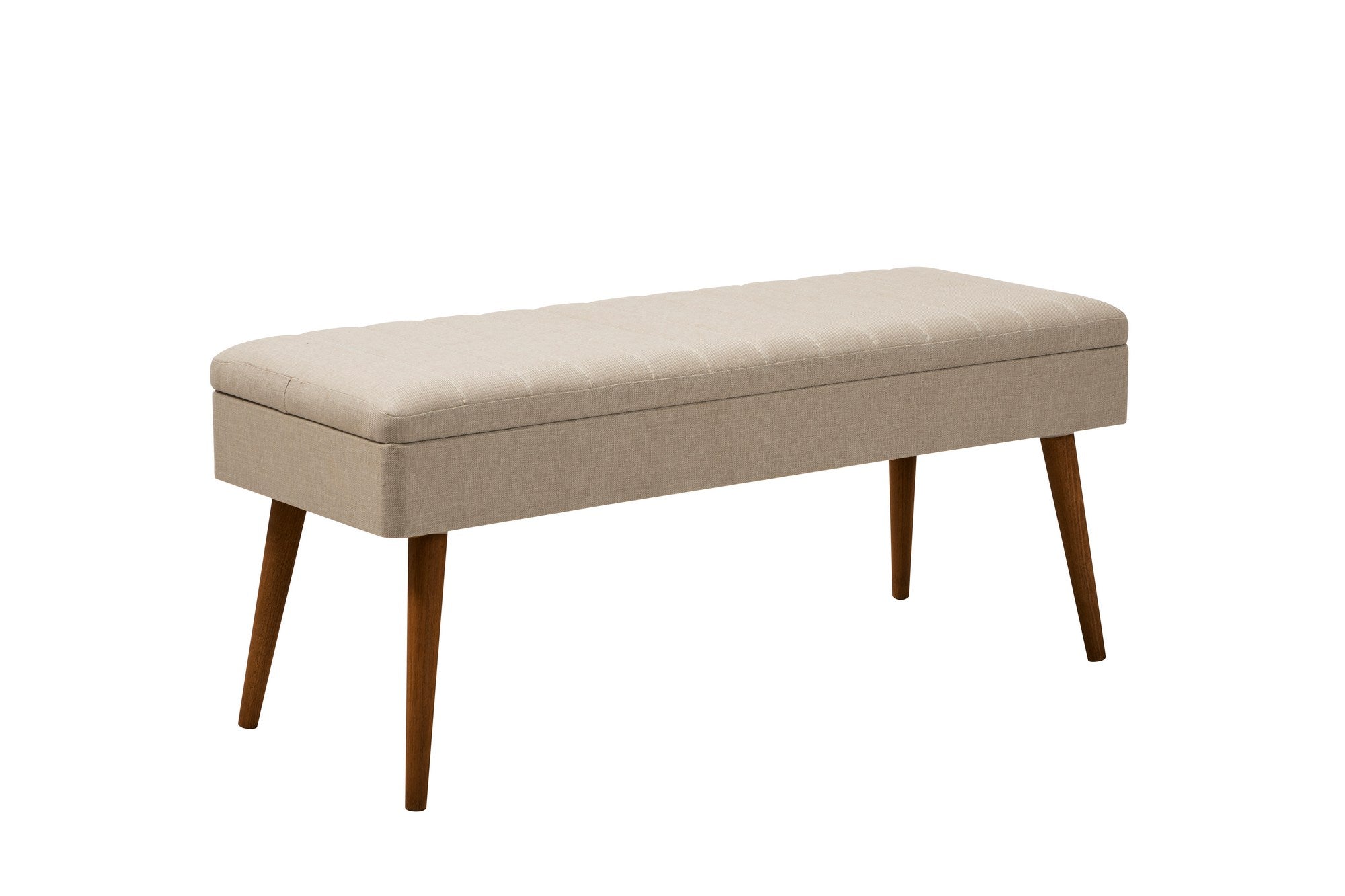 Conjunto de mesa de jantar extensível, cadeiras e Aparador (7 peças)-Vina-Nozes
Creme