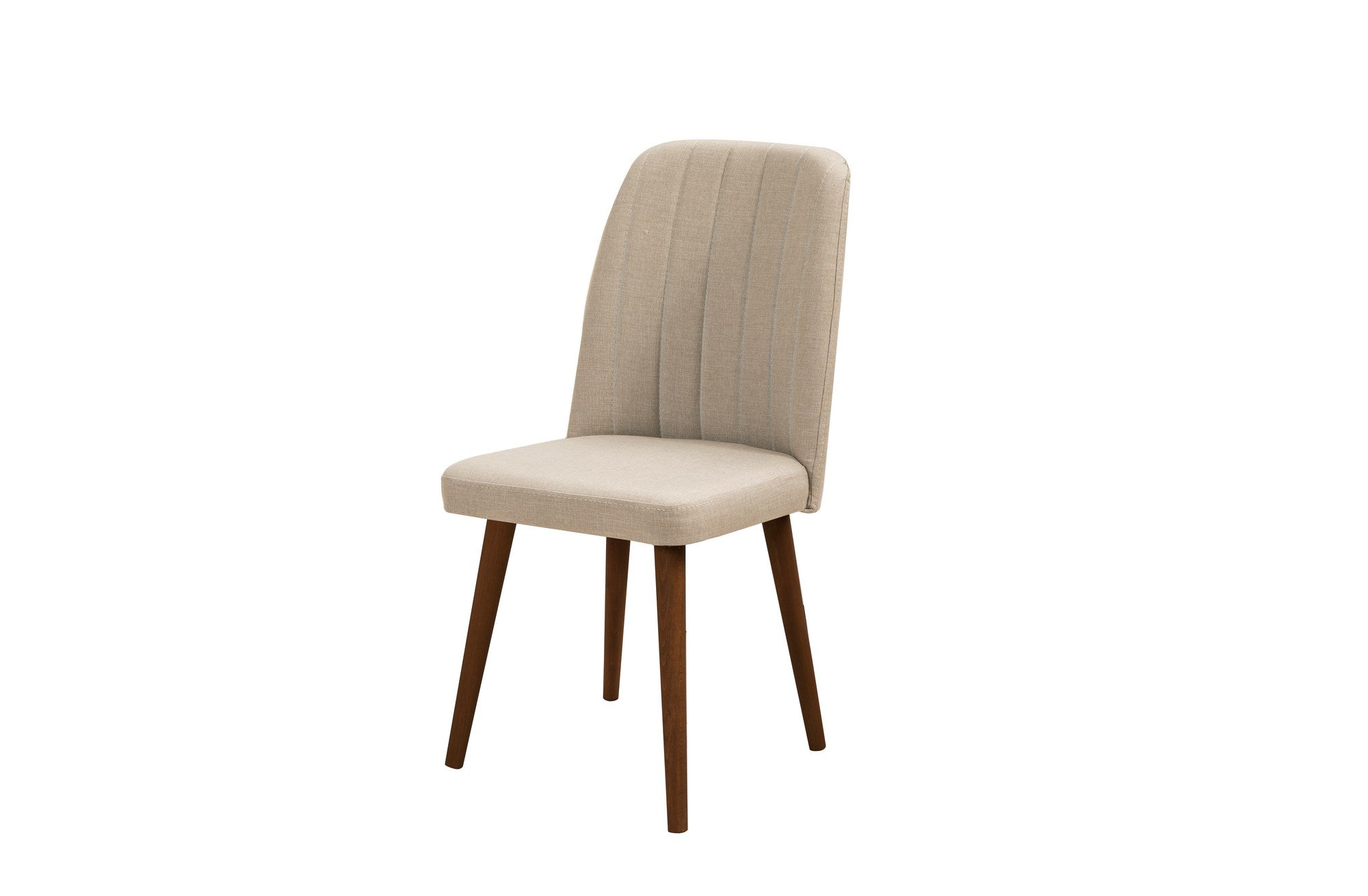 Conjunto de mesa de jantar extensível, cadeiras e Aparador (7 peças)-Vina-Nozes
Creme