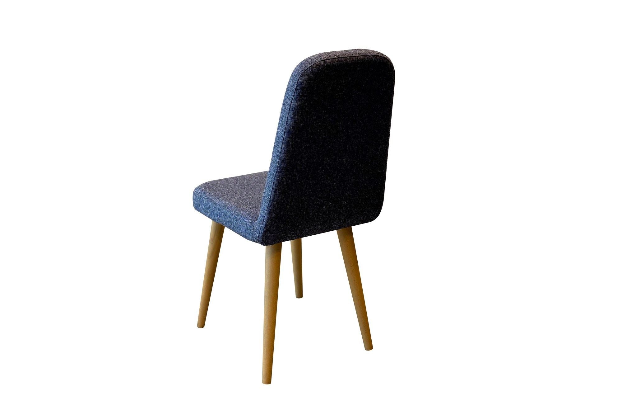 Conjunto de mesa de jantar extensível e cadeiras (4 peças)-Vina-Carvalho
Azul Escuro