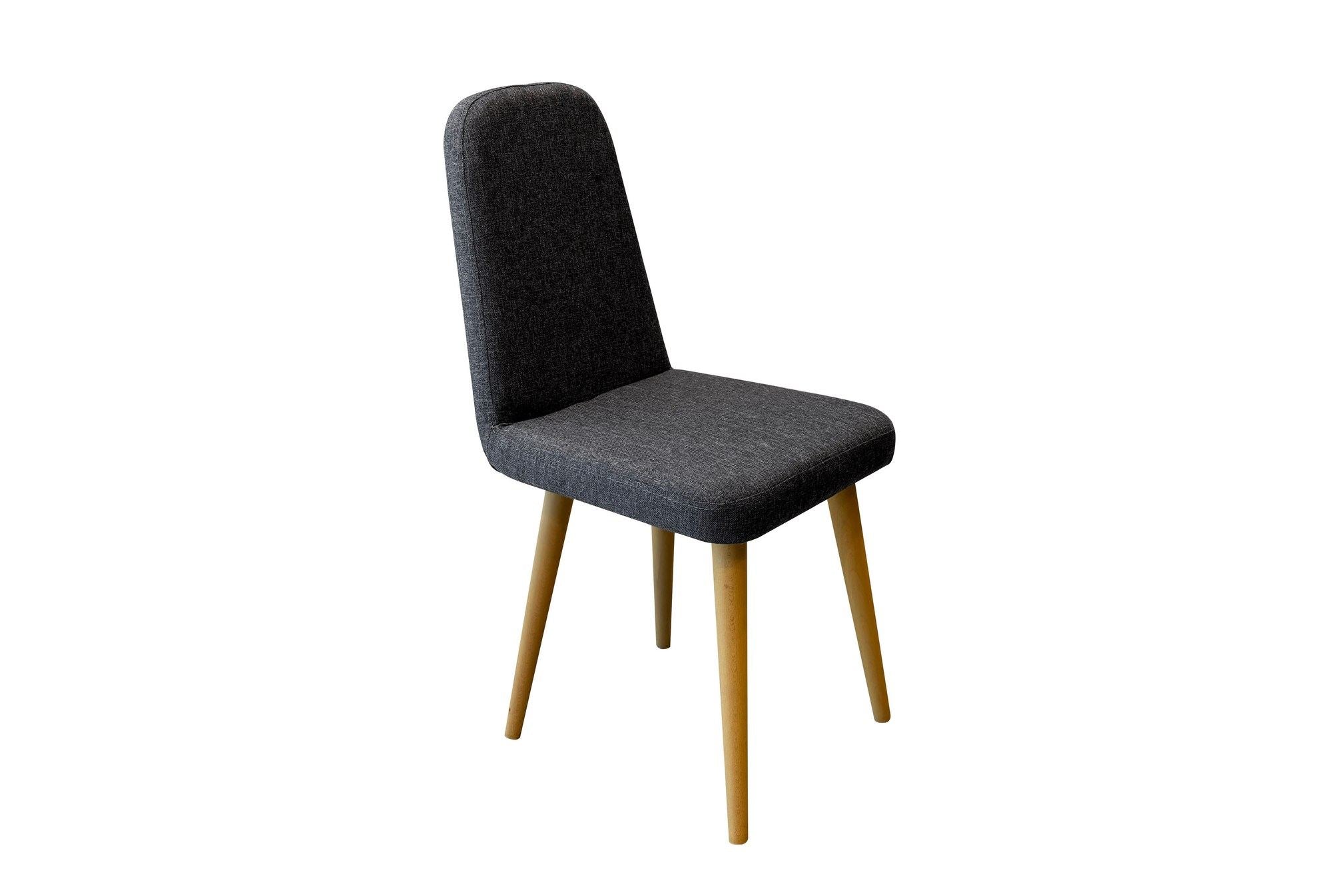 Conjunto de mesa de jantar extensível e cadeiras (4 peças)-Vina-Carvalho
Antracite