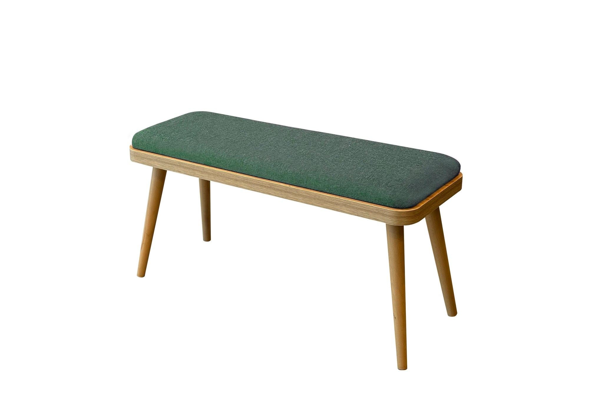 Conjunto de mesa de jantar extensível e cadeiras (4 peças)-Vina-Carvalho
Verde