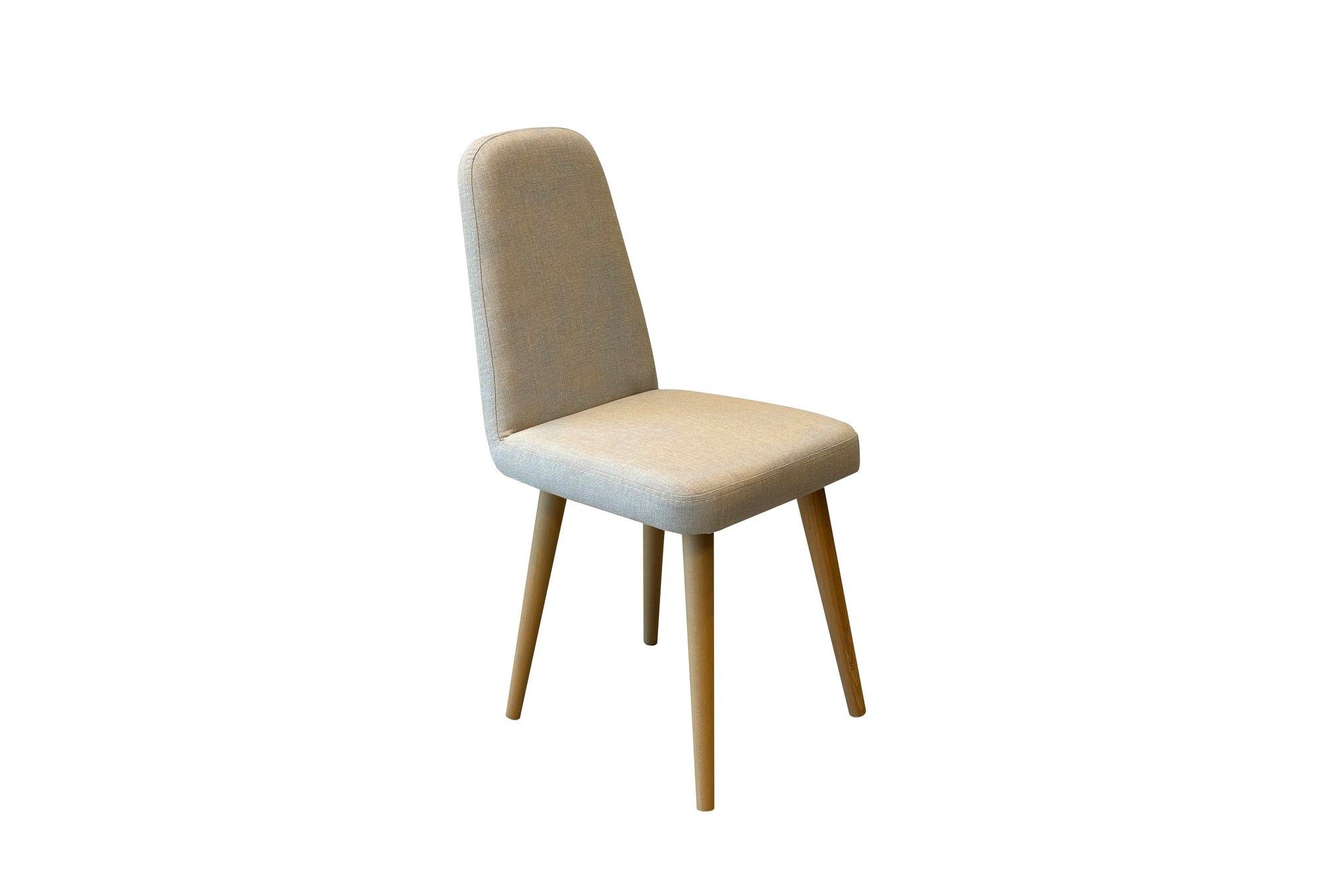 Conjunto de mesa de jantar extensível e cadeiras (5 peças)-Vina-Carvalho
Creme