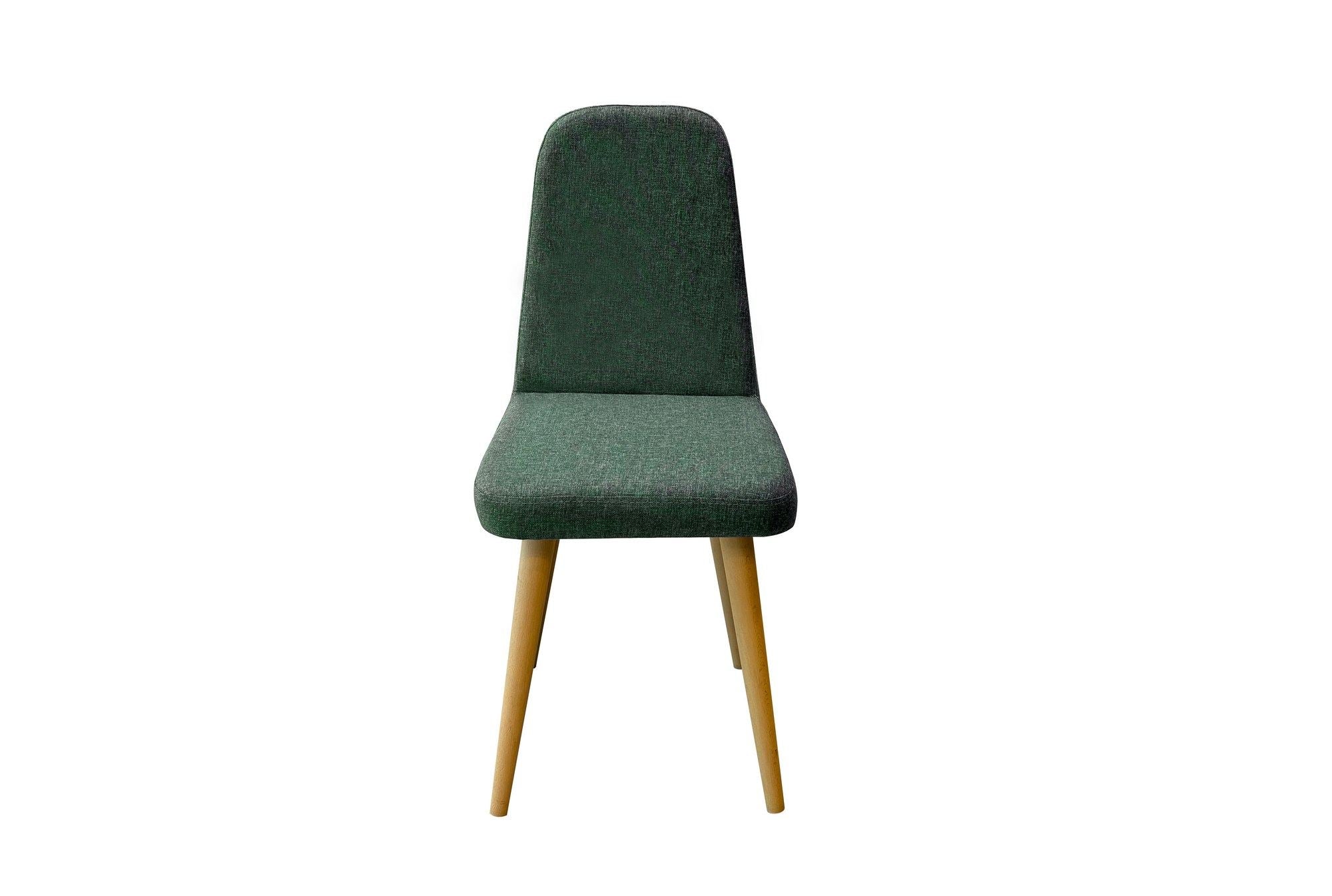 Conjunto de mesa de jantar extensível e cadeiras (5 peças)-Vina-Carvalho
Verde