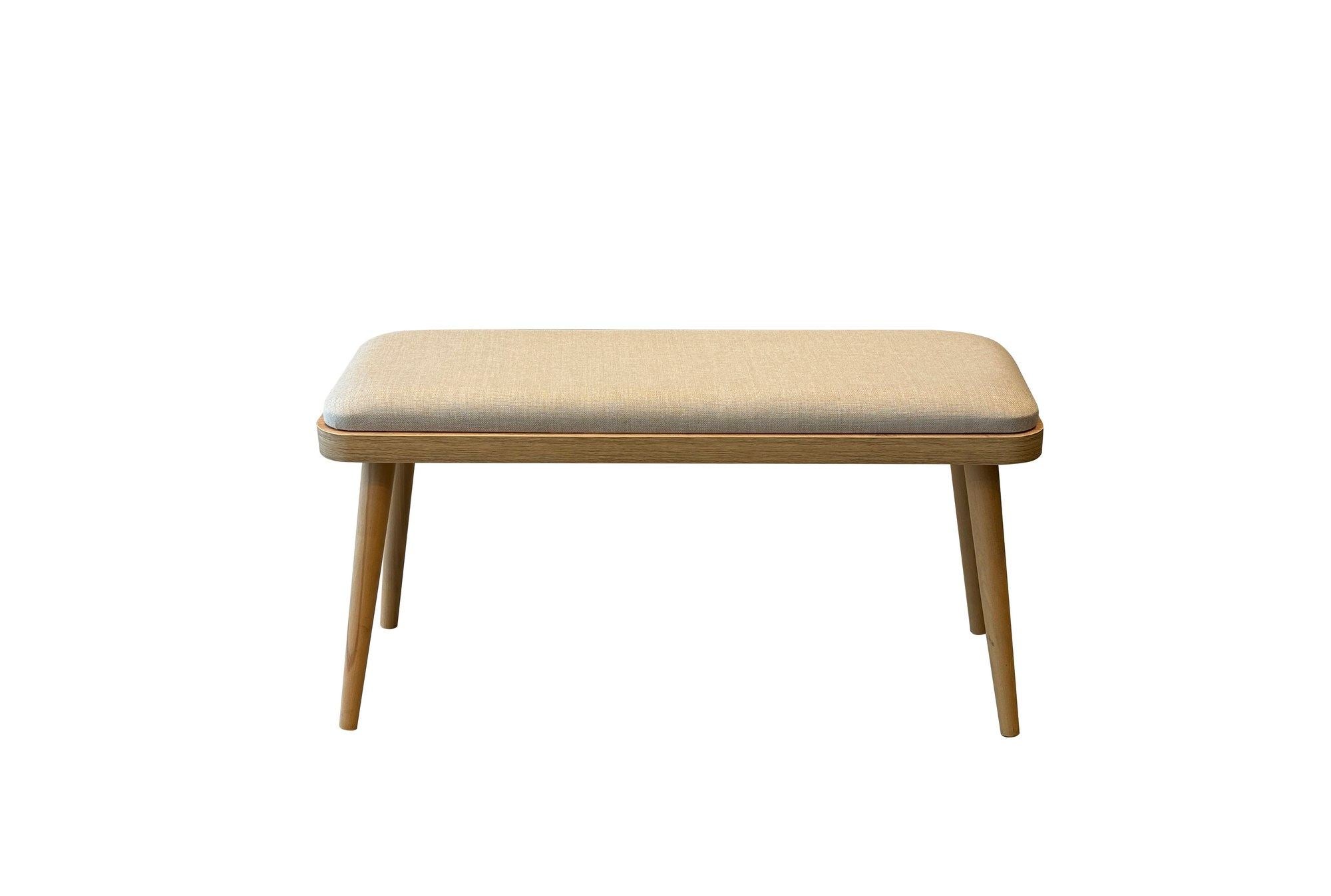 Conjunto de mesa de jantar extensível e cadeiras (4 peças)-Vina-Carvalho
Creme