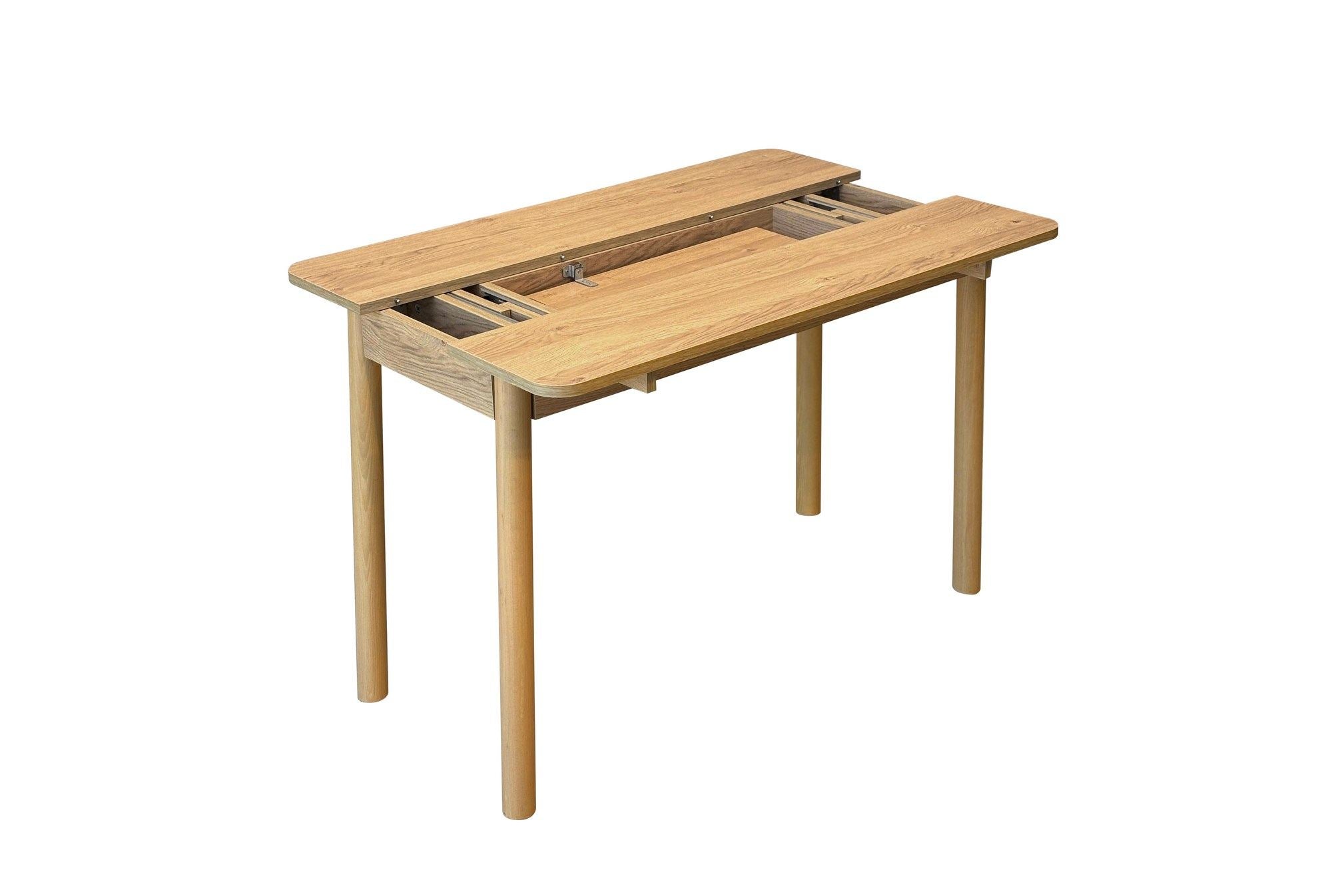 Mesa de Jantar Extensível-Vina-Carvalho