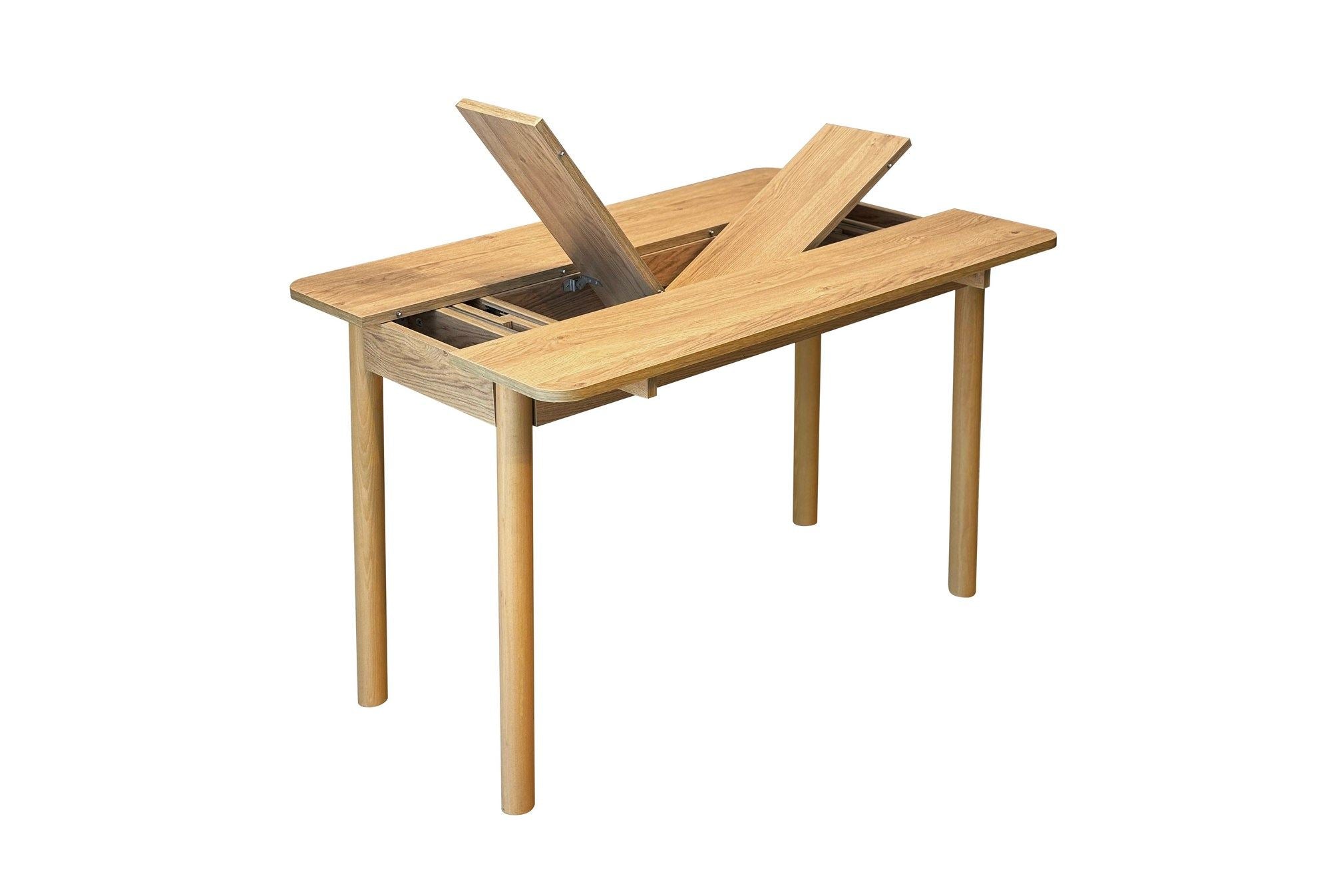 Mesa de Jantar Extensível-Vina-Carvalho