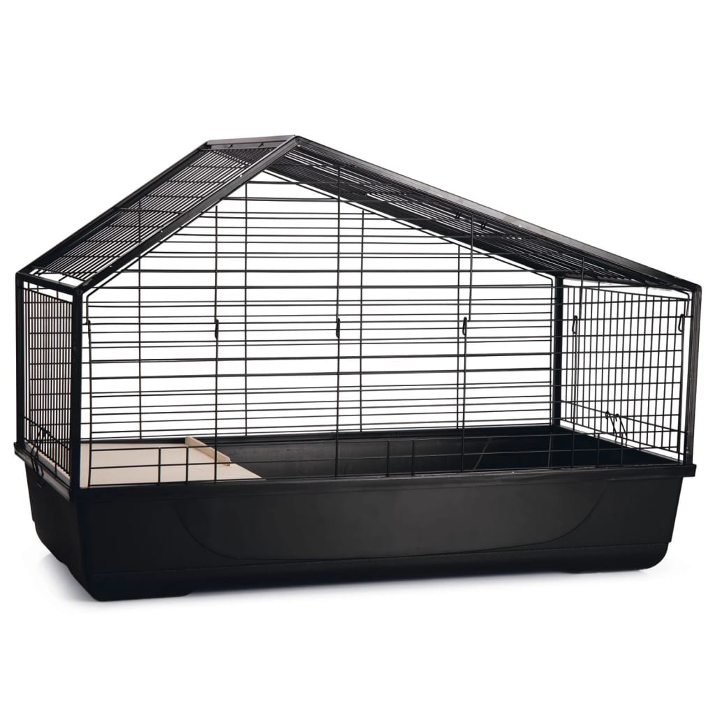 Beeztees Coelheira para interior Desi 100x52x68 cm preto