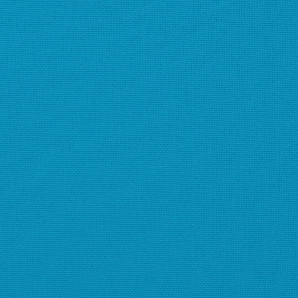 Almofadão p/ banco de jardim 150x50x3 cm tecido oxford azul