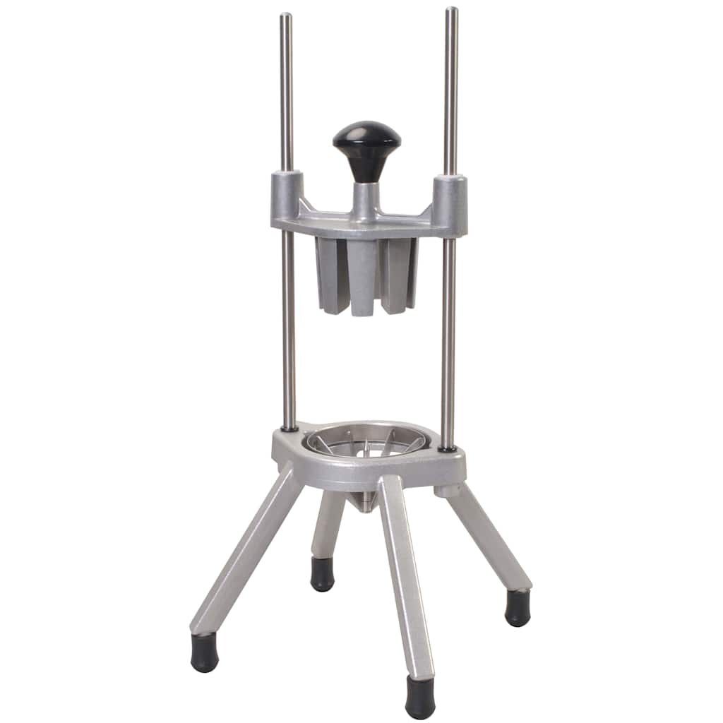 Cortador de Frutas Prateado 20 x 20 x 48 cm Alumínio Fundido