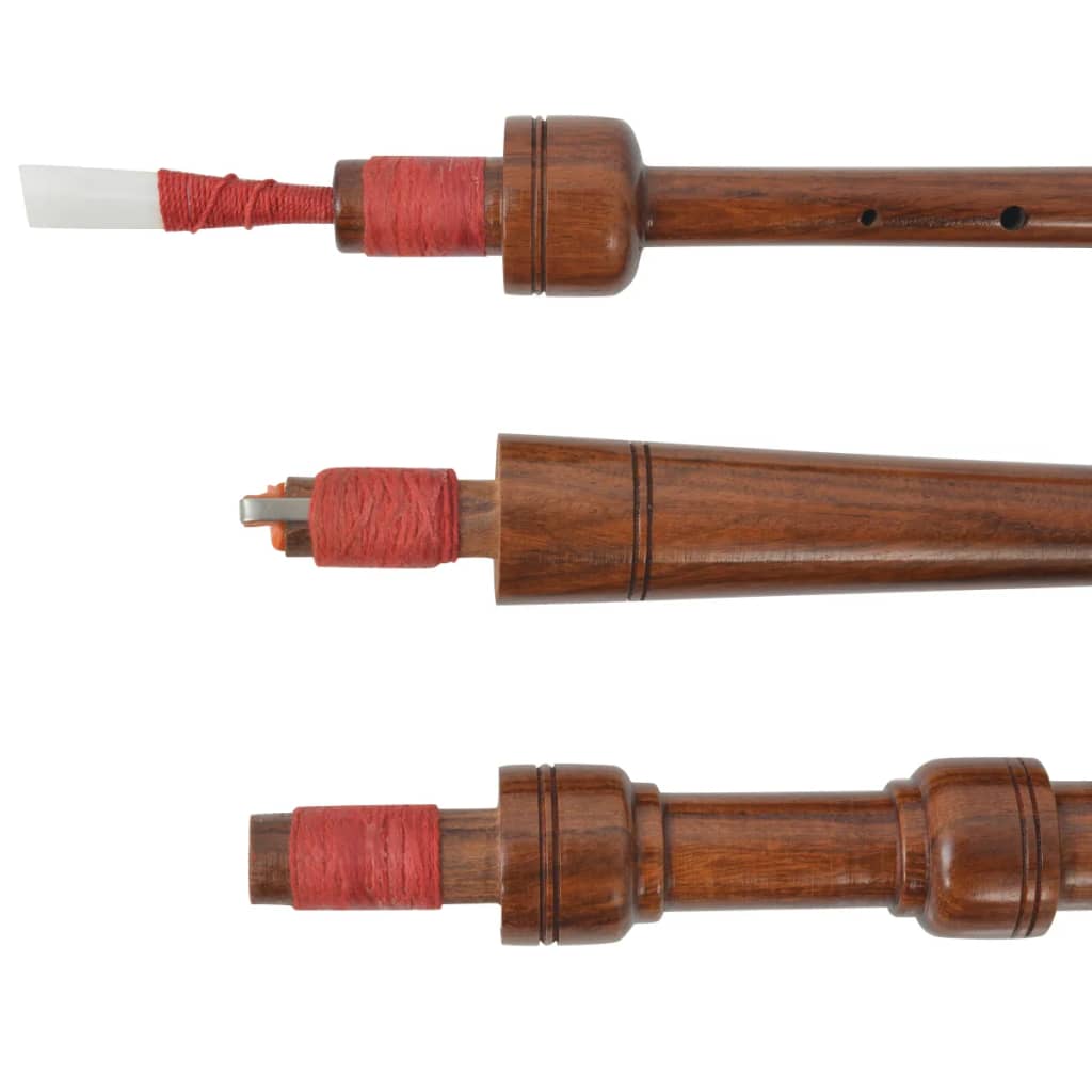 Gaita-de-foles escocesa p/ crianças padrão xadrez verde e preto