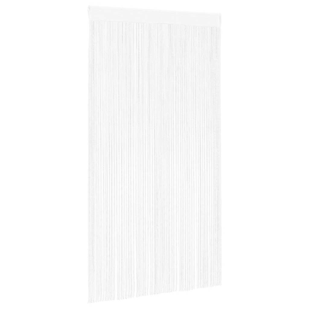 Cortinas de fios 2 pcs 100x250 cm azul