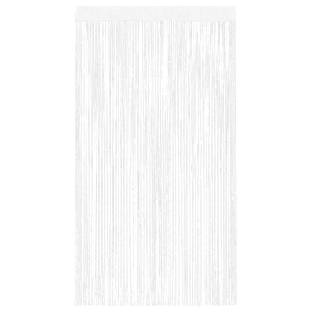 Cortinas de fios 2 pcs 100x250 cm azul