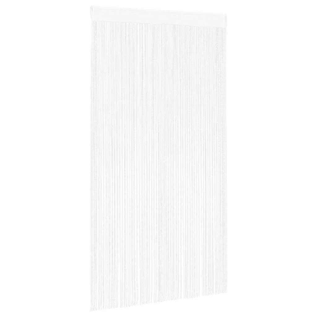 Cortinas de fios 2 pcs 100x250 cm azul