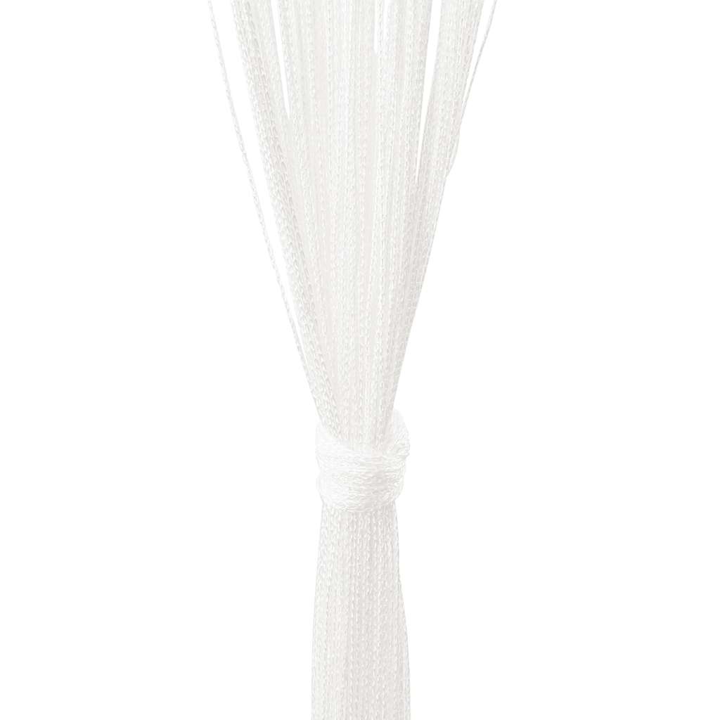 Cortinas de fios 2 pcs 100x250 cm azul