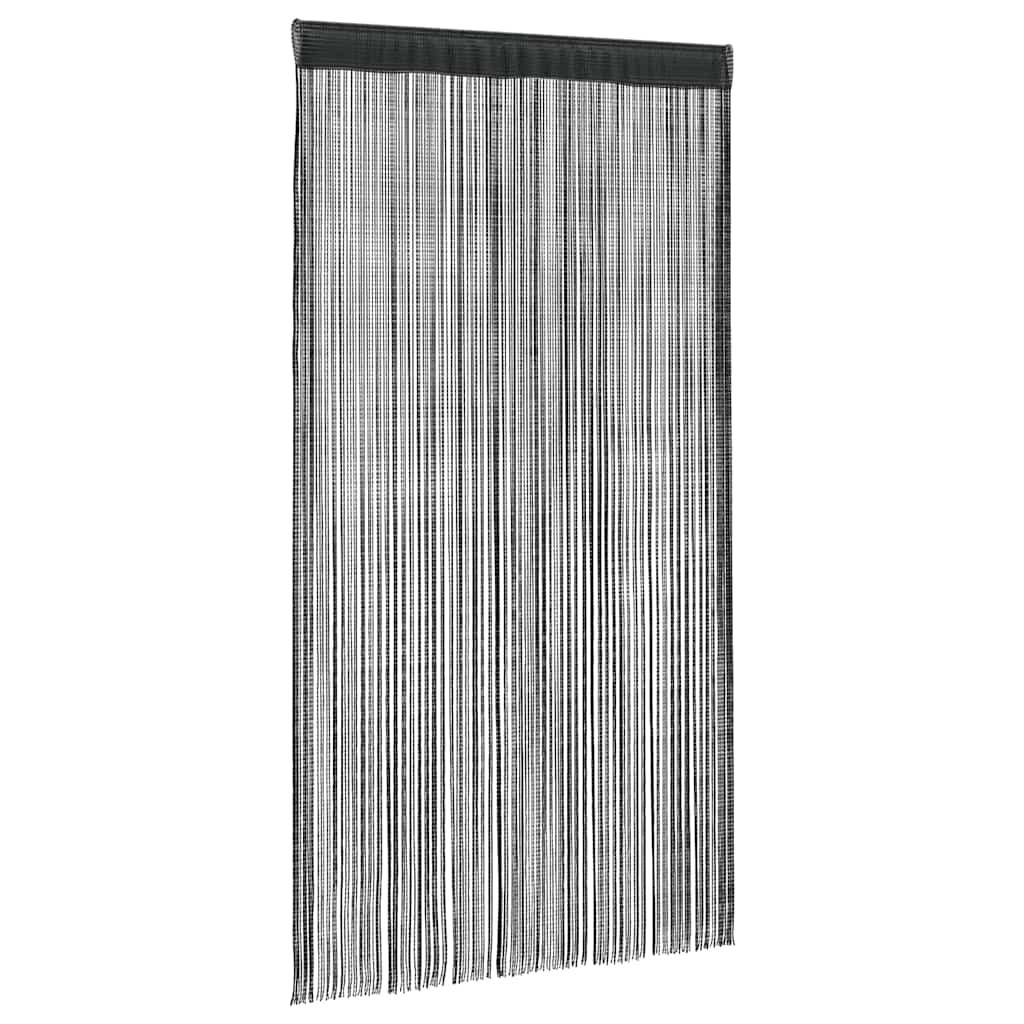 Cortinas de fios 2 pcs 100x250 cm azul