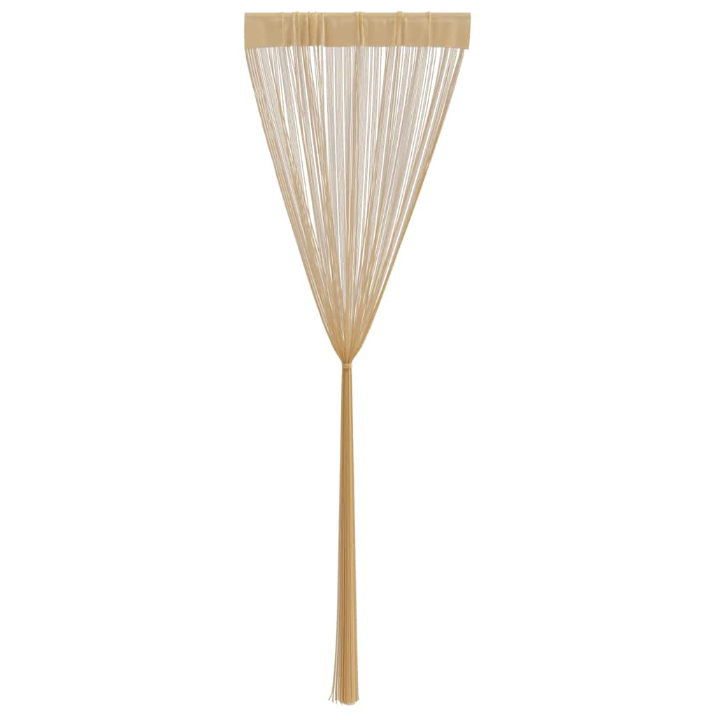 Cortinas de fios 2 pcs 100x250 cm azul