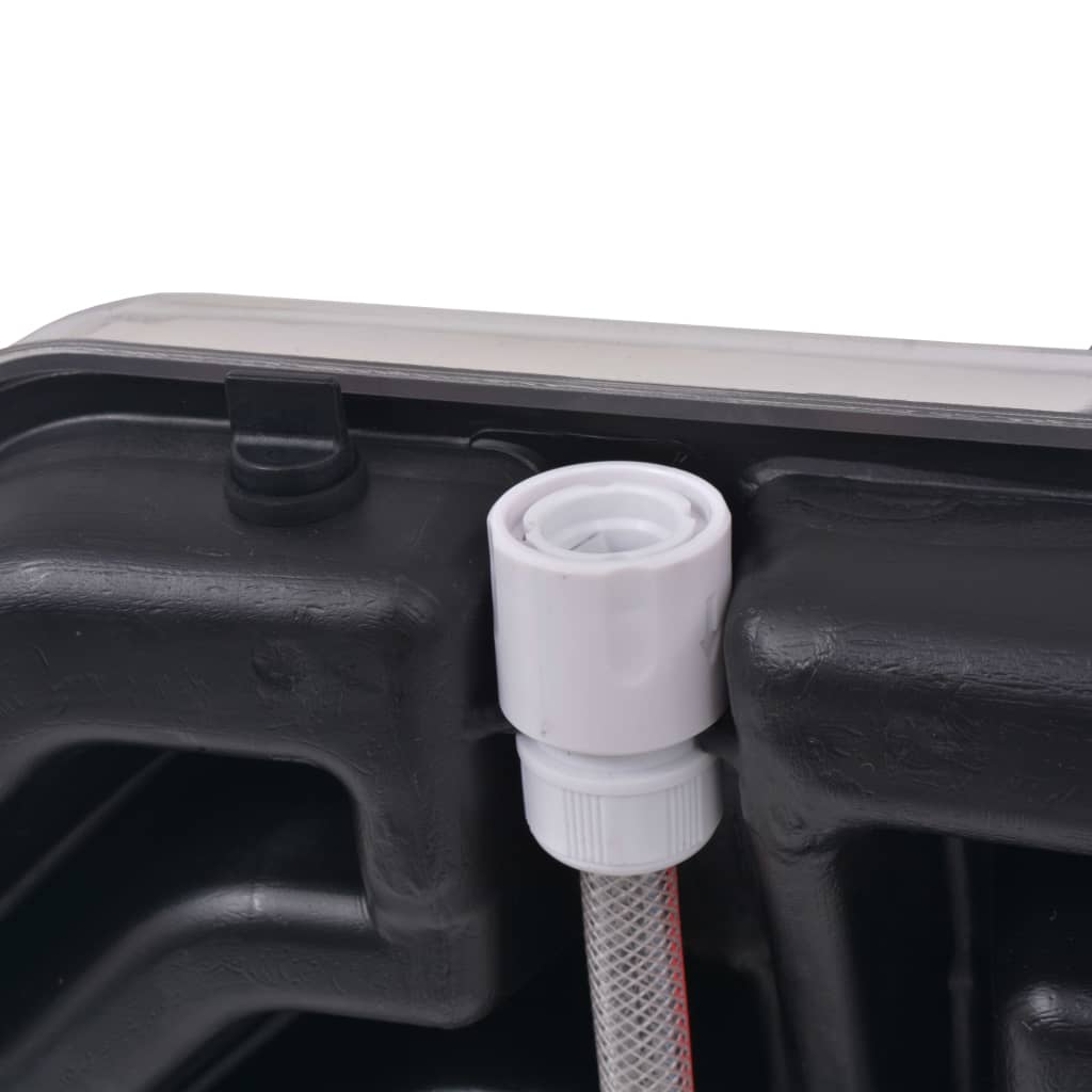 Chuveiro solar 20 L alumínio PEAD