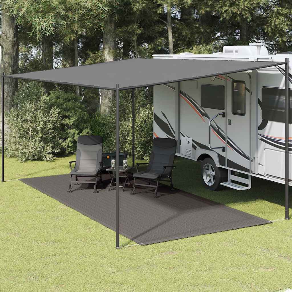 Tapete de campismo para tenda 250x500 cm antracite